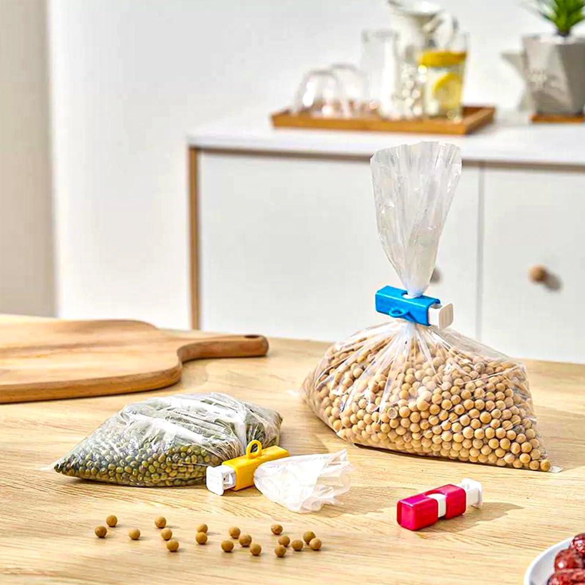 20 Clips para Alimentos Ainvhh - Sellado Hermético y Reutilizables