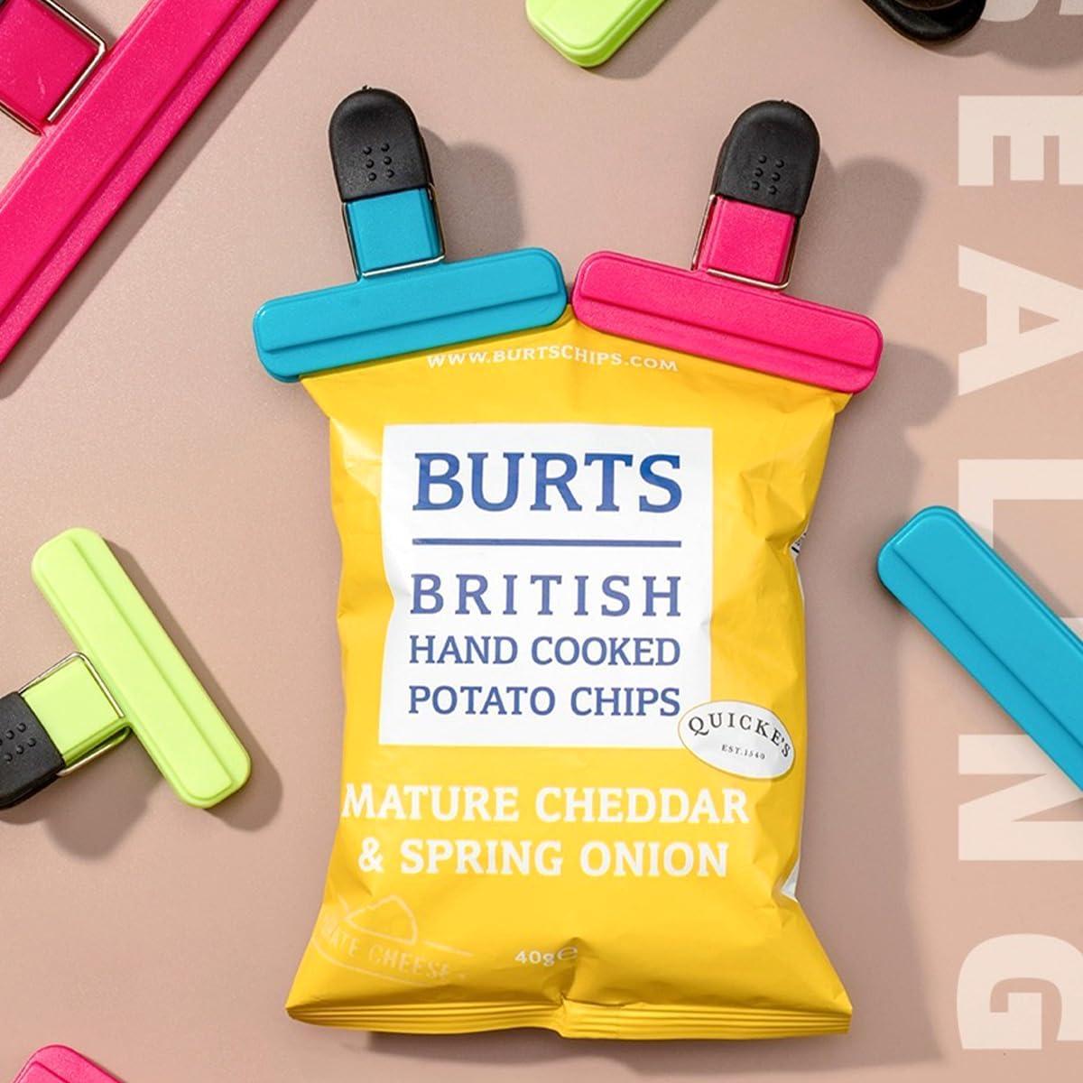 20 Clips para Alimentos Ainvhh - Sellado Hermético y Reutilizables