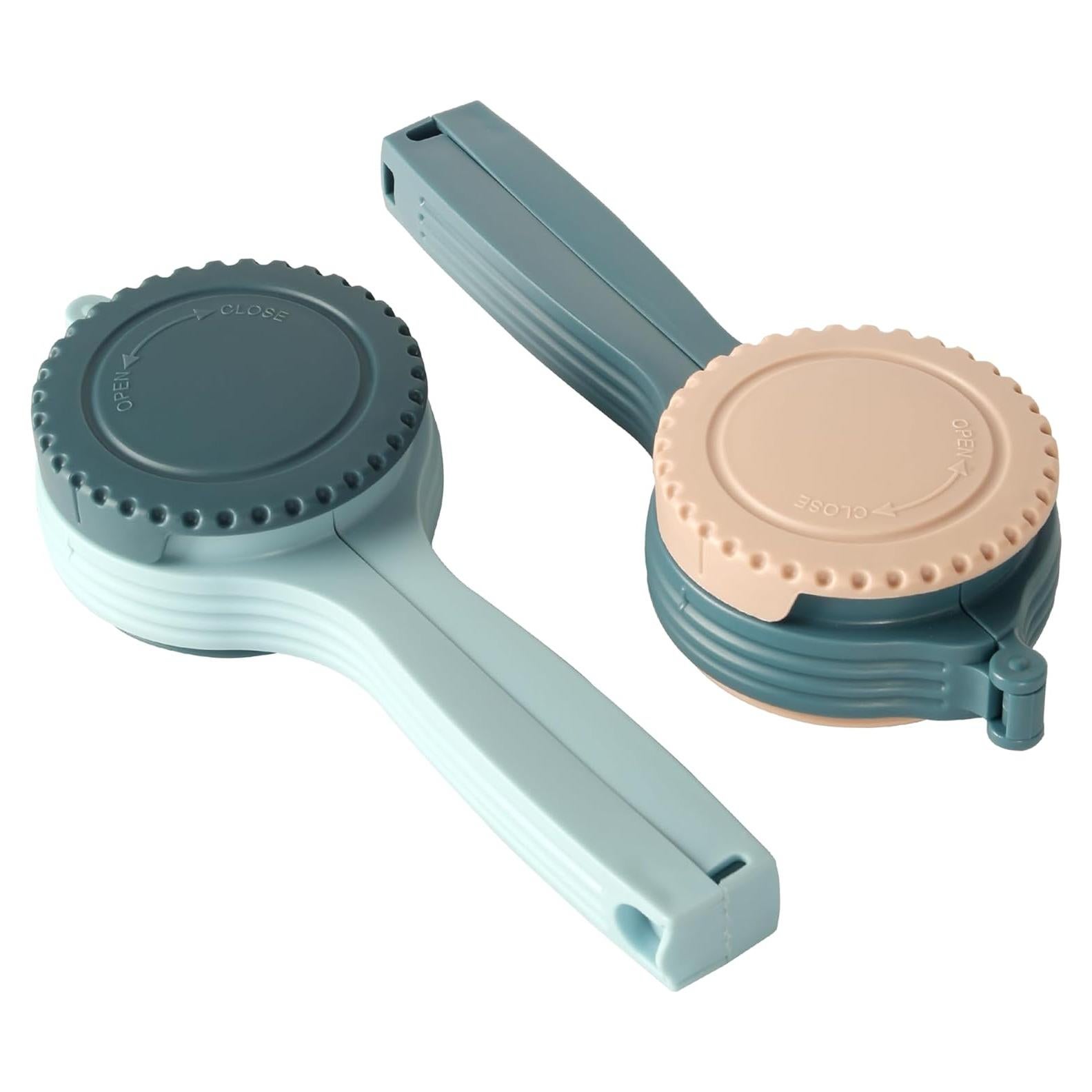 Juego de Clips para Alimentos Yvey - 2 Piezas Reutilizables