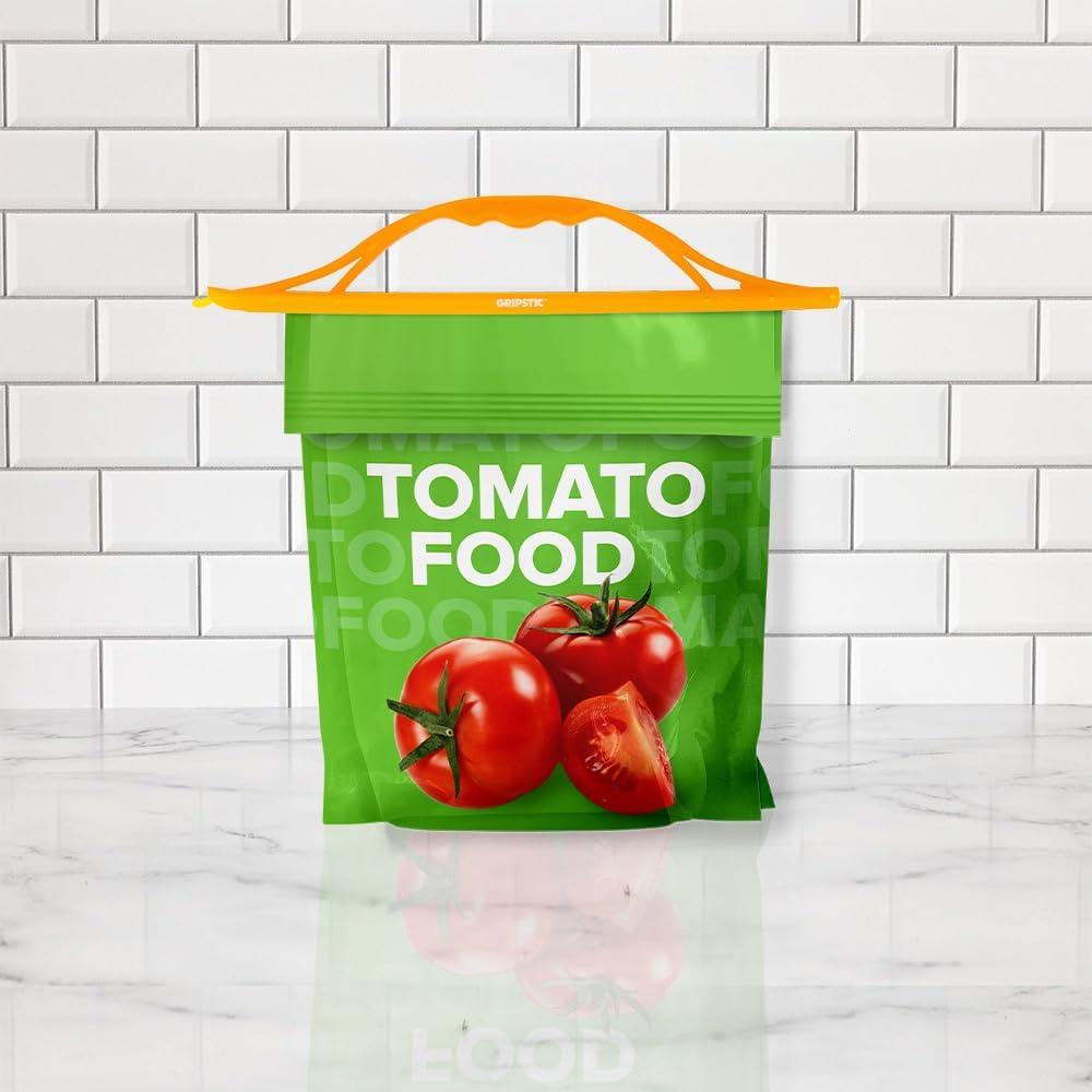 Juego de Mangos GripStic Reutilizables para Sellar Bolsas - 3 Unidades