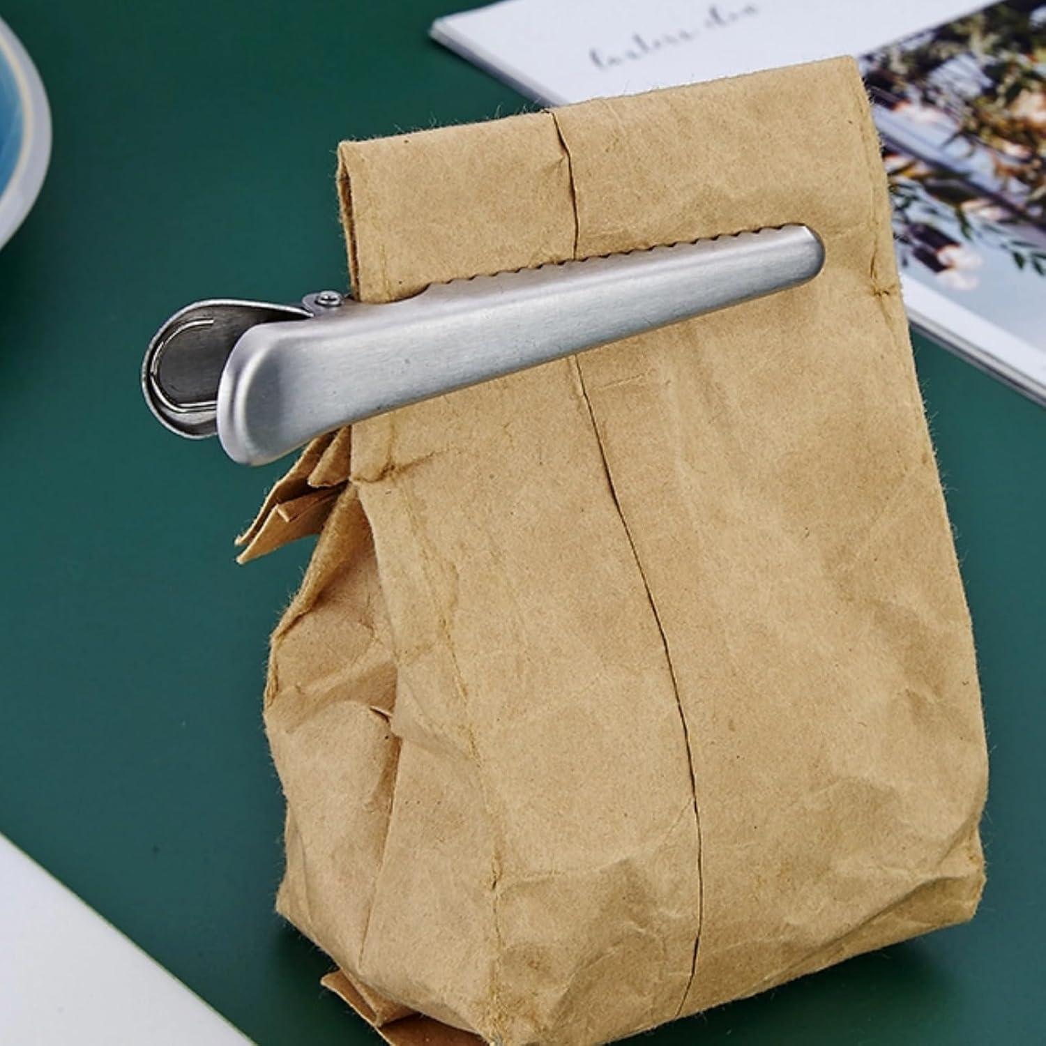 Juego de 6 Clips de Sellado de Acero Inoxidable KINTEGOOD