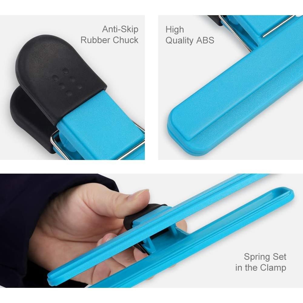 Pinzas para Alimentos ddLUCK 6 Pcs Clips Selladores Coloridos