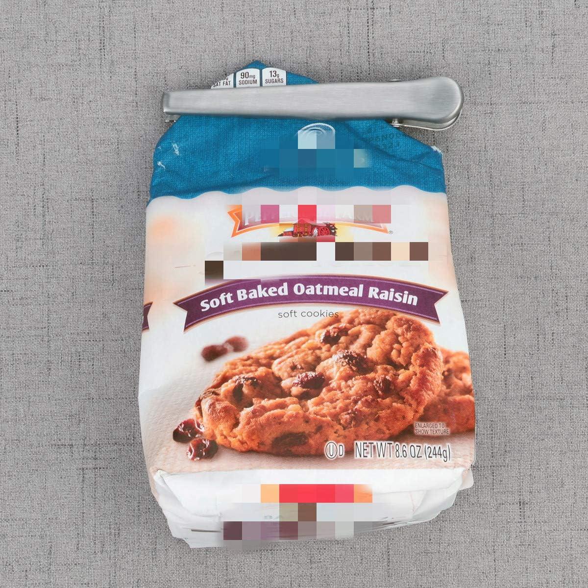 Set de 12 Clips de Acero Inoxidable Flammi para Bolsas