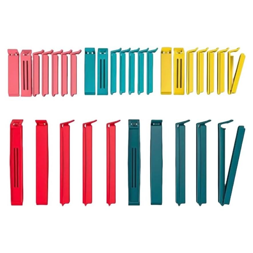 Clip de Sellado IKEA Bevara - 40 Piezas 5 cm y 20 Piezas 10 cm