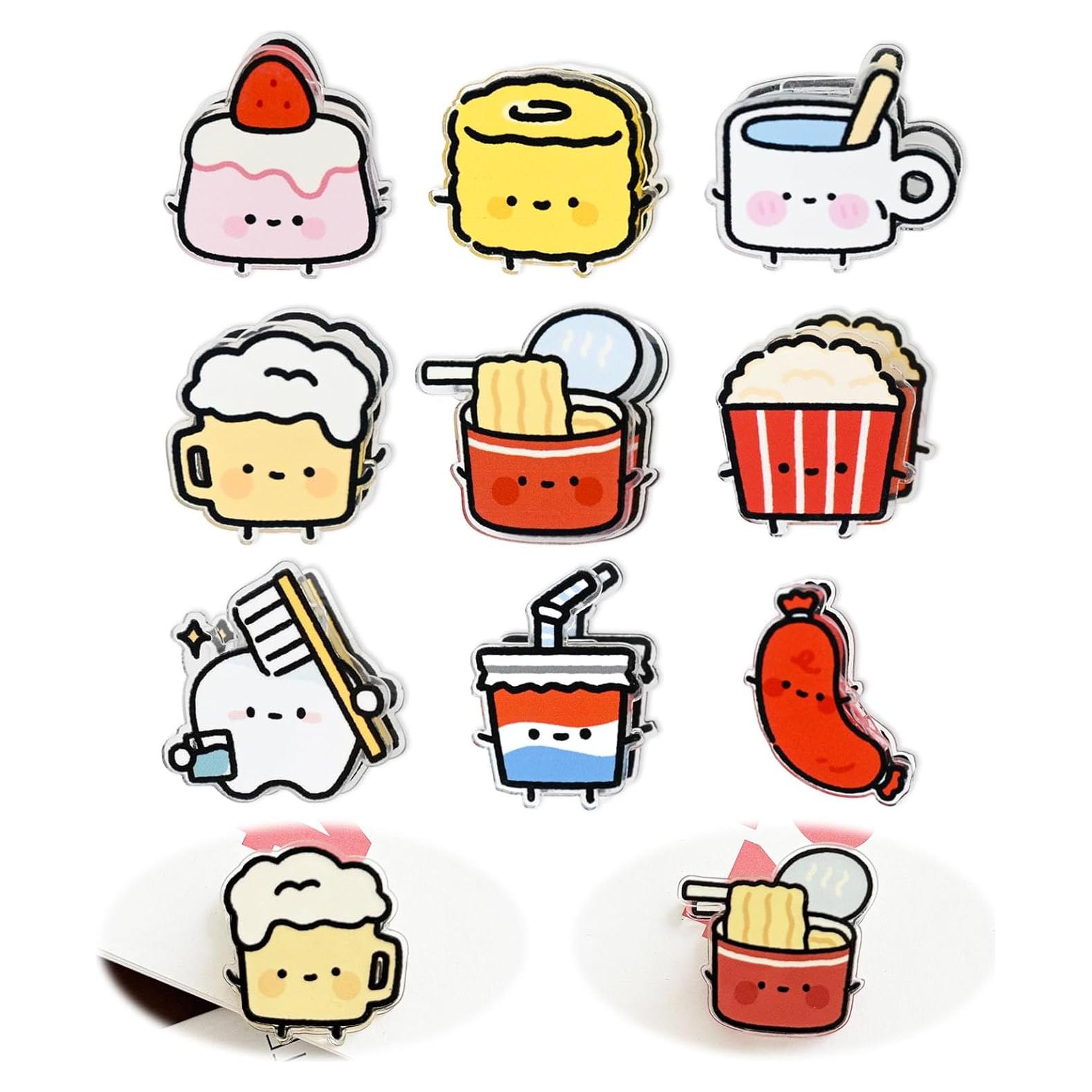 Set de 9 Clips Selladores de Comida BieFuDan - Diversión y Frescura