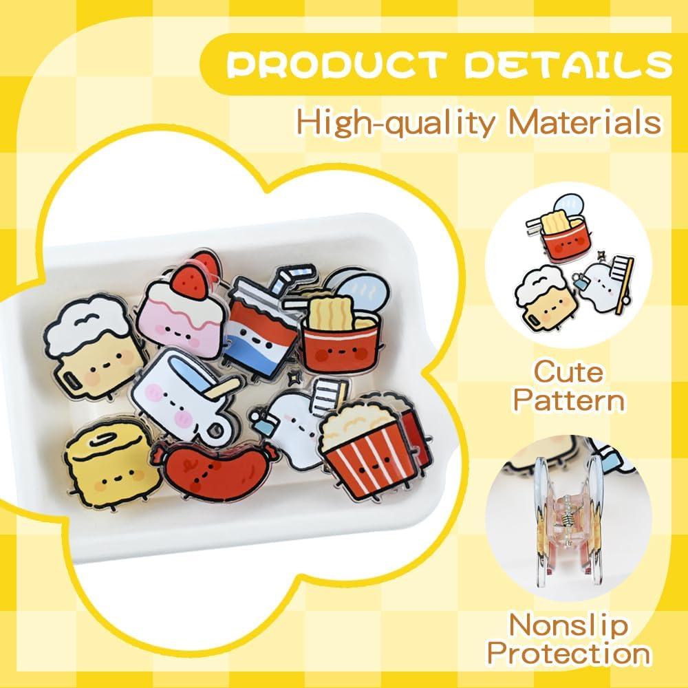 Set de 9 Clips Selladores de Comida BieFuDan - Diversión y Frescura