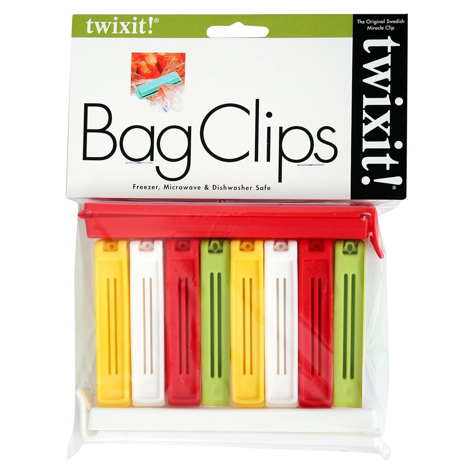 Clips para Bolsas Twixit Linden Suecia - Juego de 2 - Reutilizables