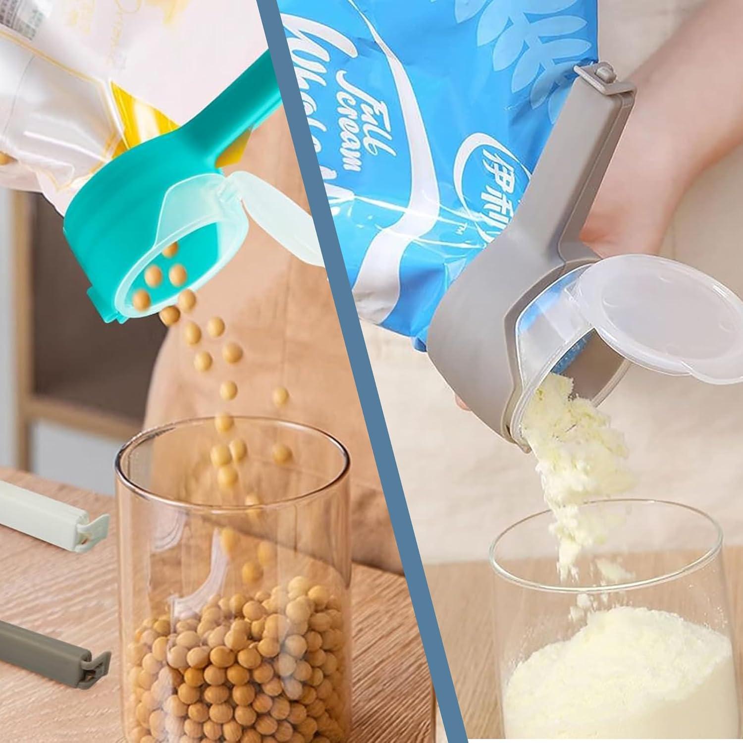 Bolsas de Almacenamiento de Alimentos Silicona Capt. Bambu 6 Unidades