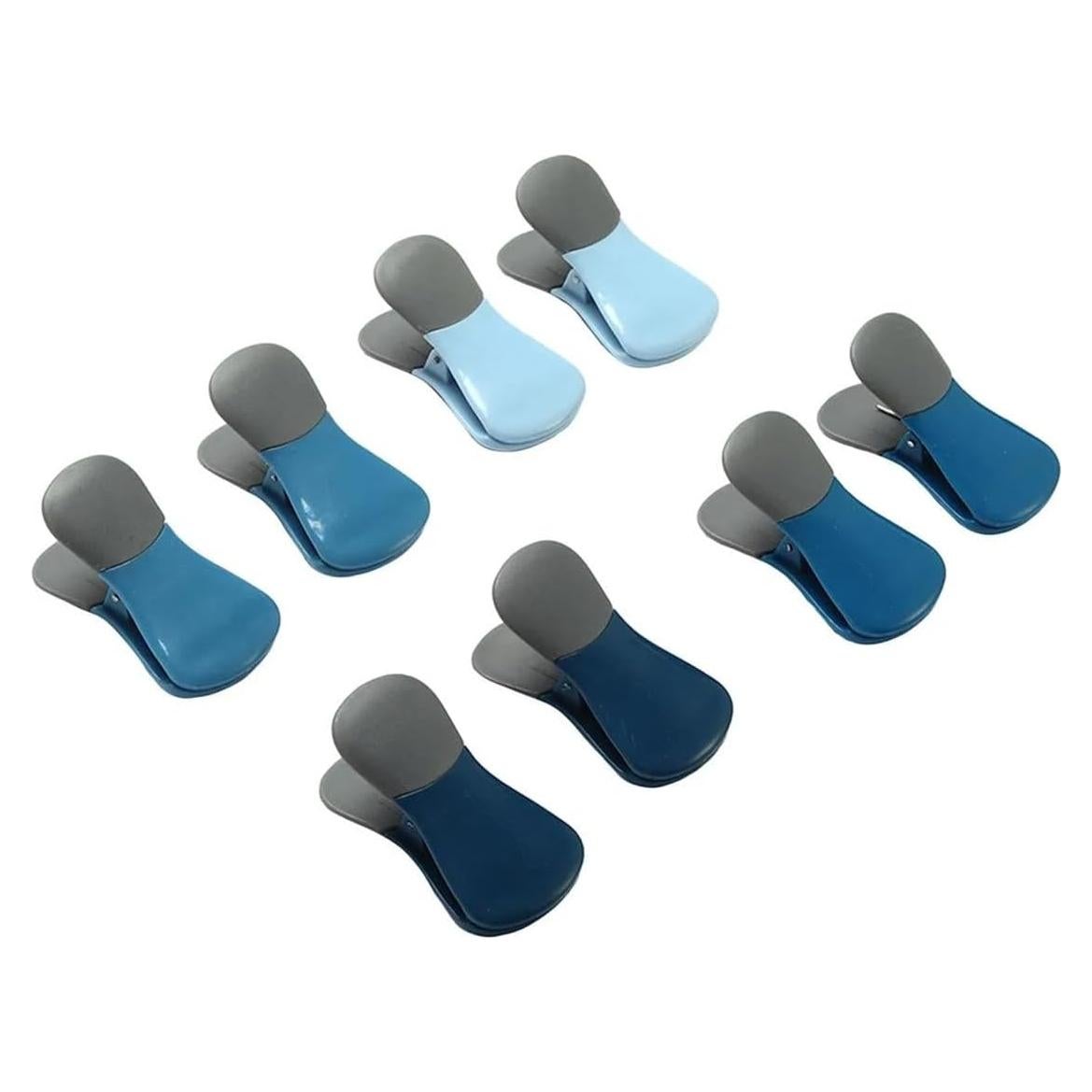 Pinzas para Alimentos Dura Living - 8 Piezas Multicolor con Imán