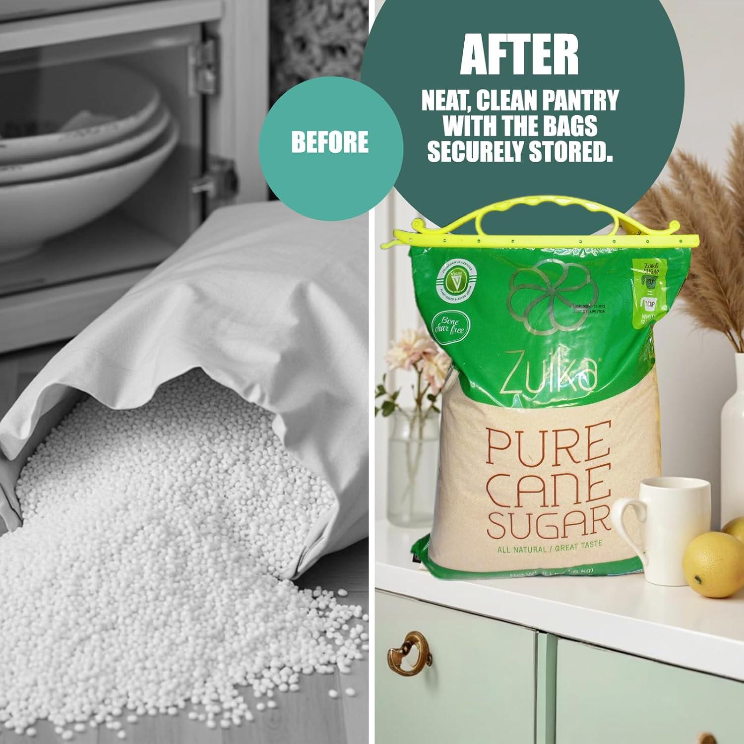 Varillas Sella Bolsas Reutilizables 6 Pcs con Mango - Hermético