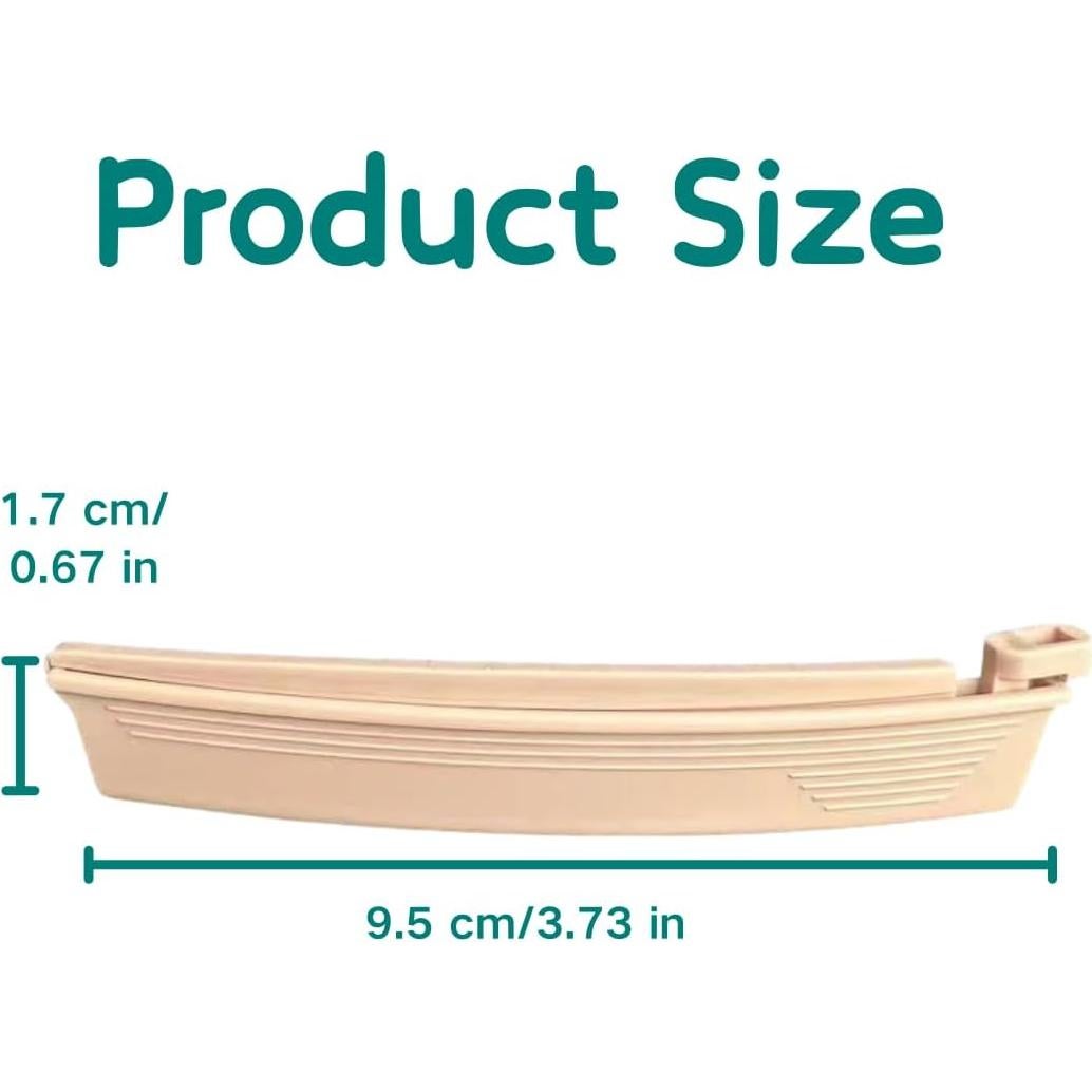 10 Clips para Bolsa de Ostomía SanviMed - Cierre Seguro y Reutilizables
