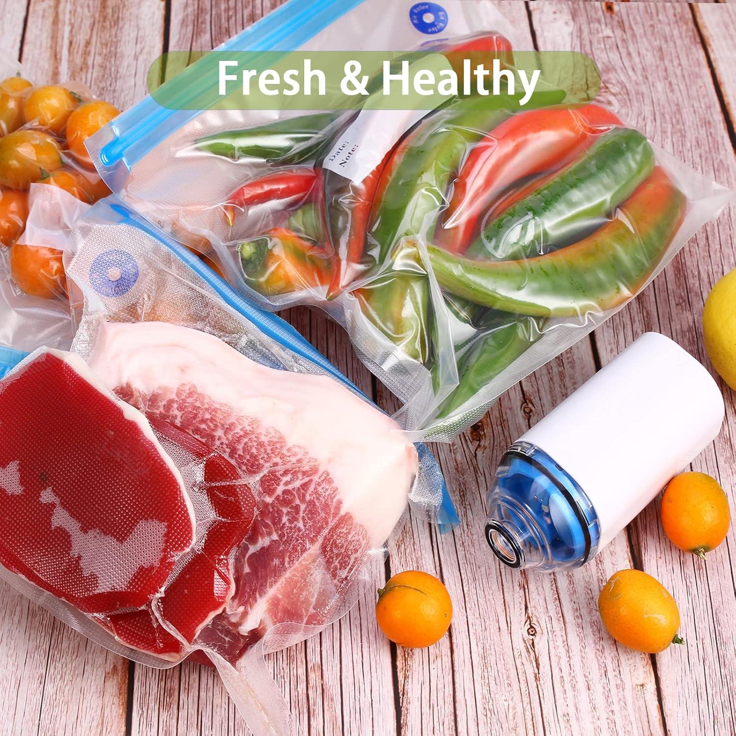 Bolsas Sous Vide FIRAWER 25 Pcs Reutilizables Sin BPA