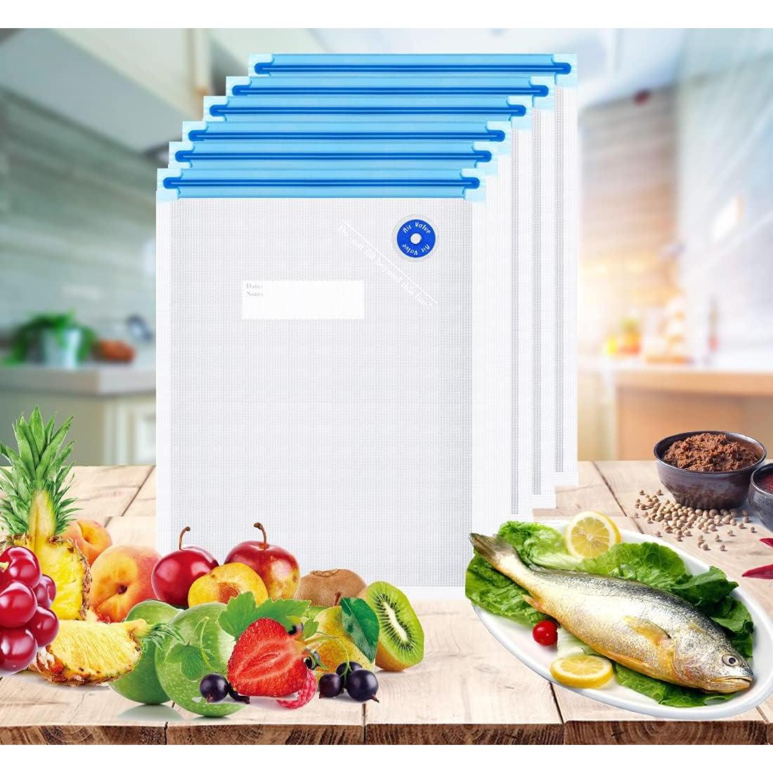 Bolsas Sous Vide FIRAWER 25 Pcs Reutilizables Sin BPA