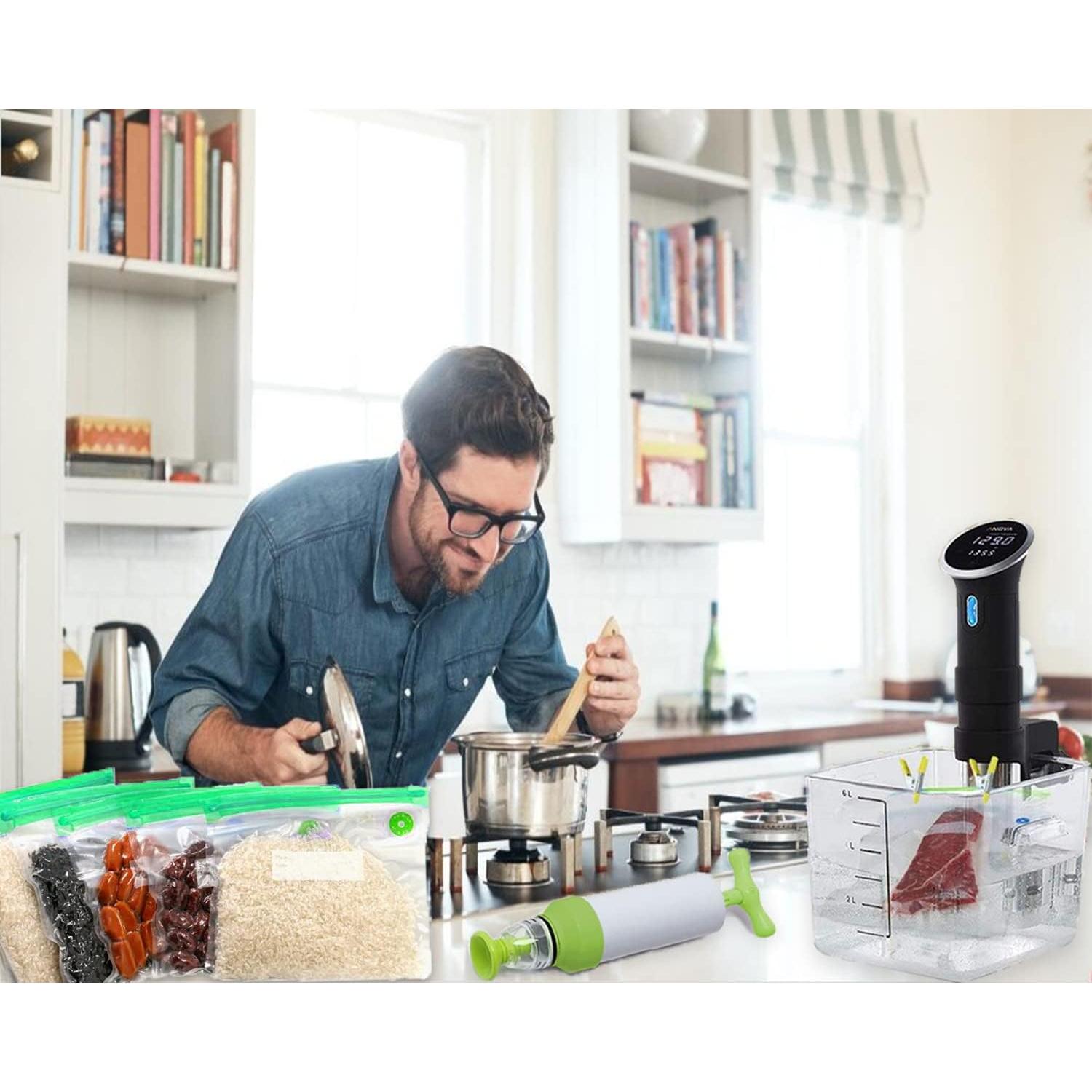 Bolsas Sous Vide Repinsta 20 Pack Reutilizables 25.9x34 cm