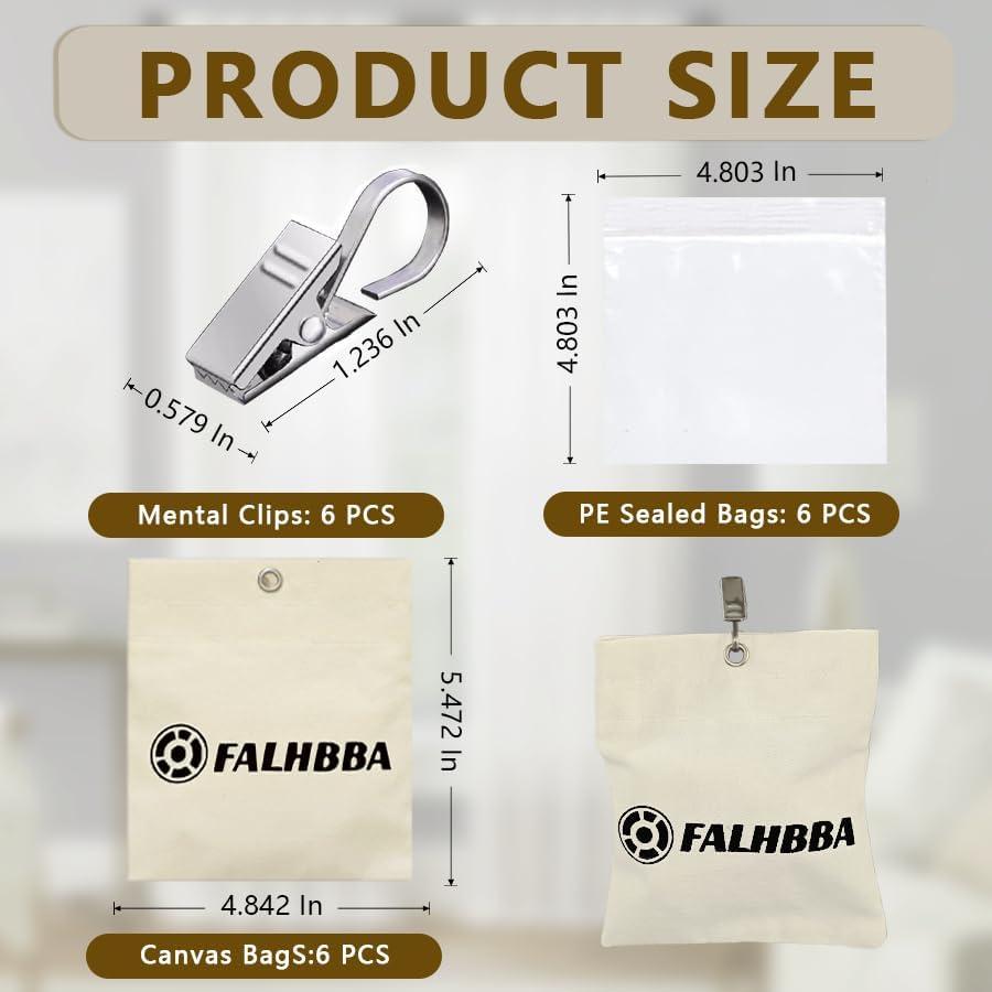 Paquete de 12 bolsas de peso para cortinas exteriores FALHBBA