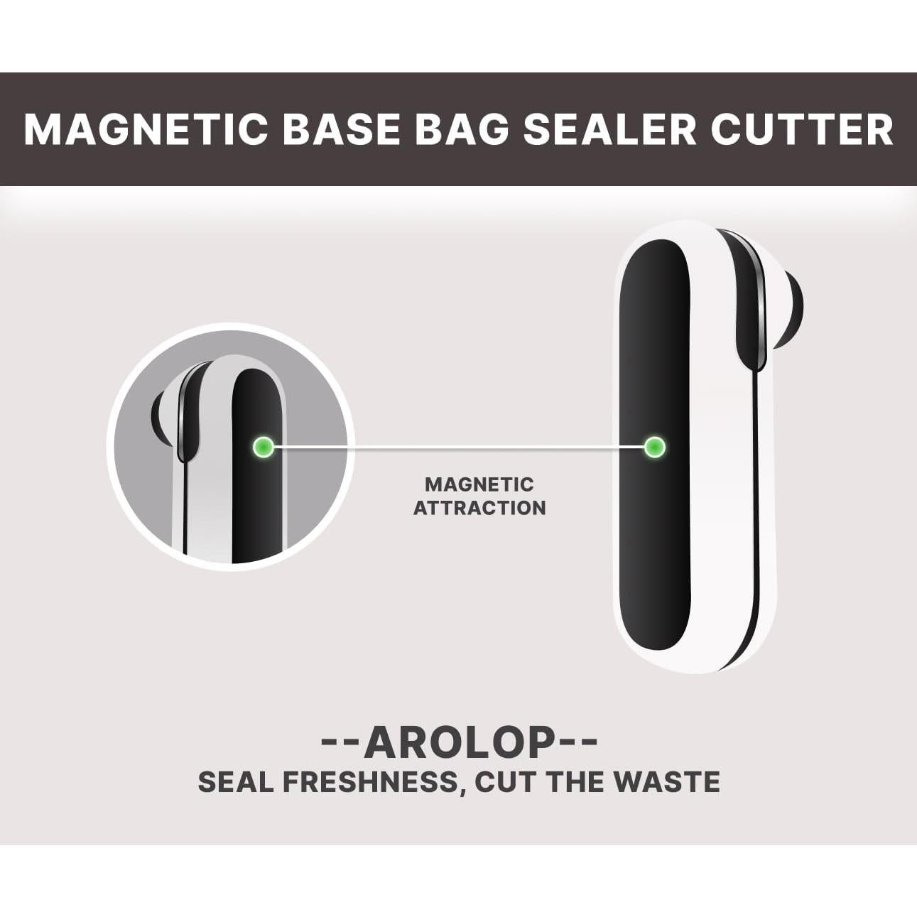 Mini Sello de Bolsas 2 en 1 AROLOP - Cortador y Sellador Térmico