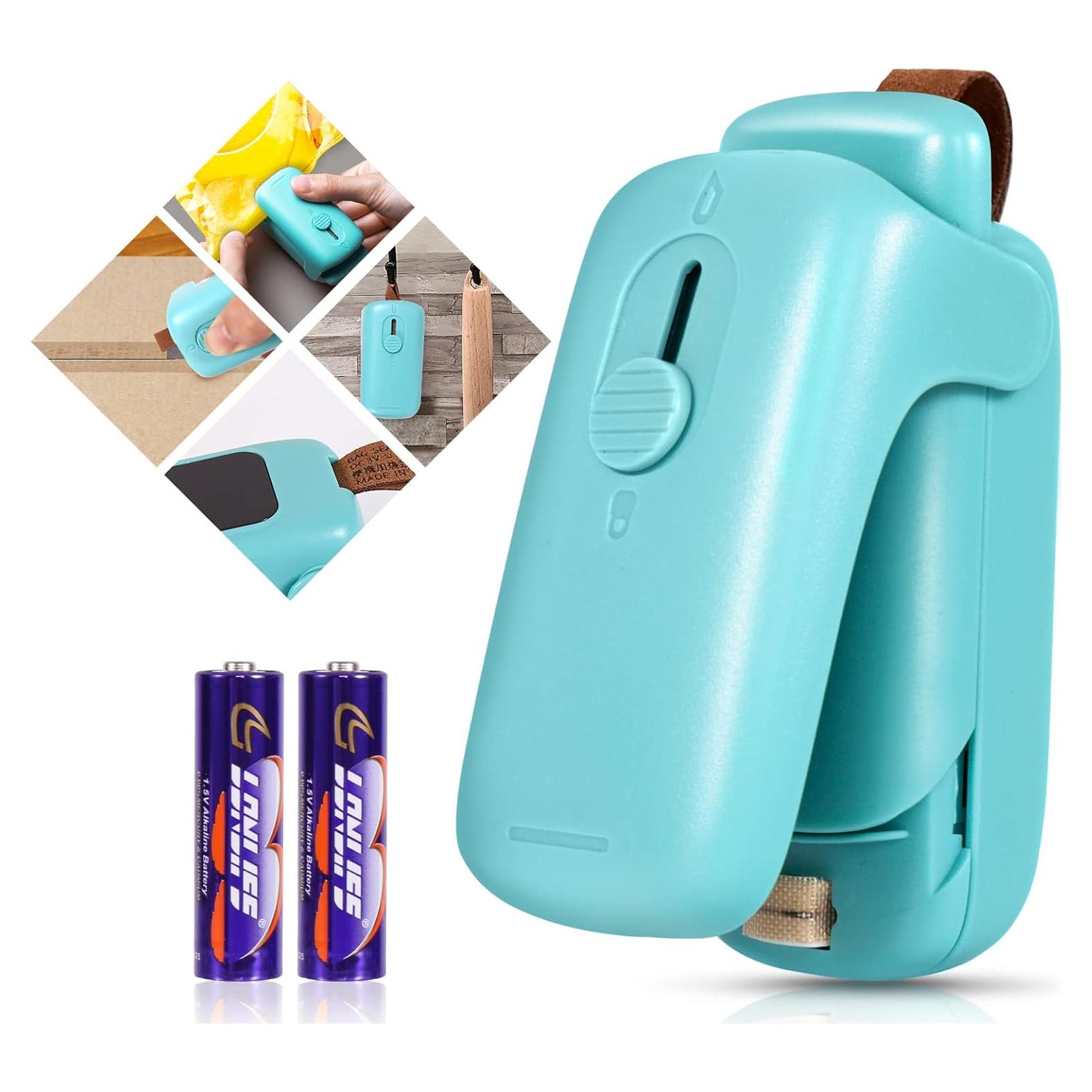 Mini Sello de Bolsa ROMSTO 2 en 1 Cortador y Sellador Verde