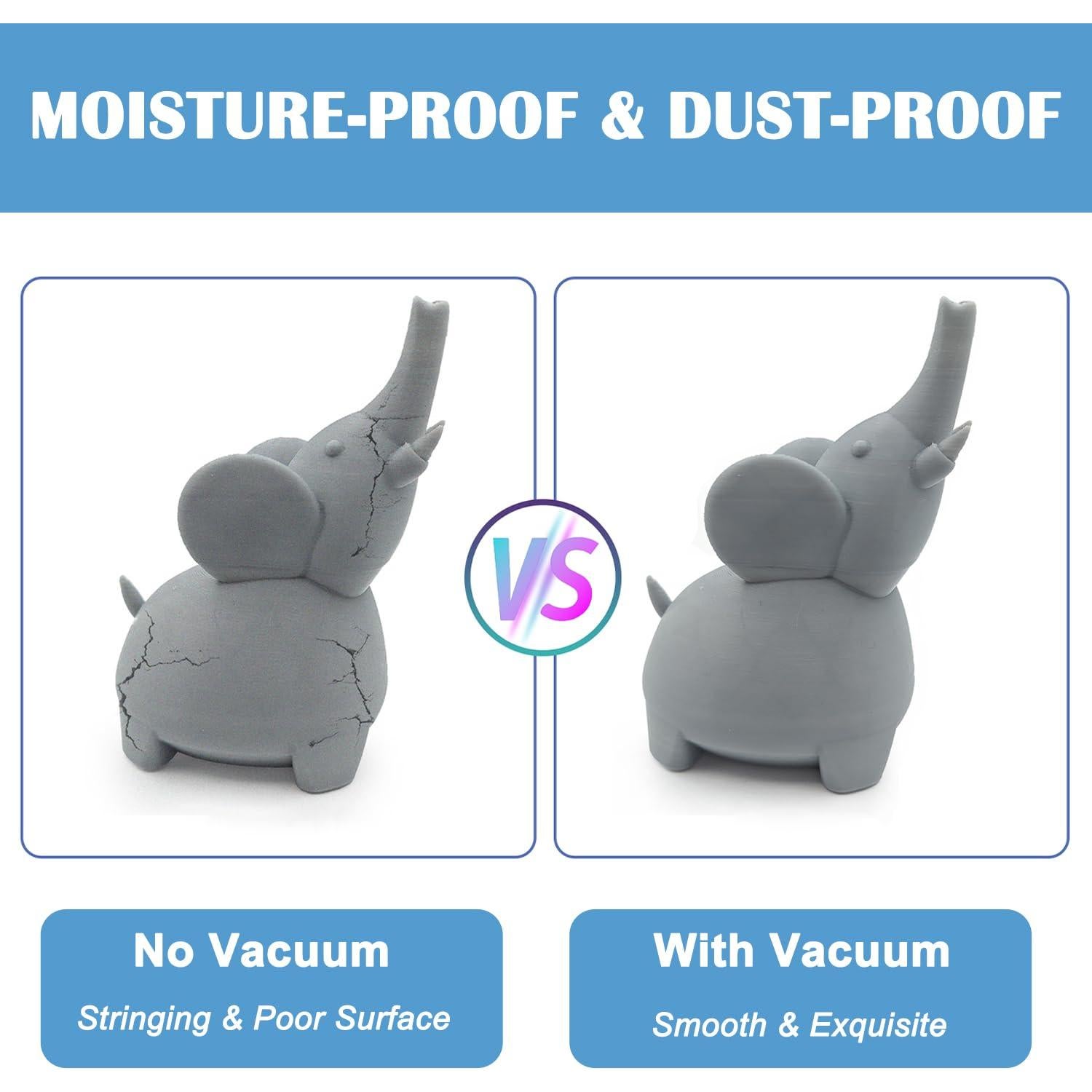 Kit de Bolsas de Almacenamiento al Vacío TIOPY 20 Pcs para Filamento 3D