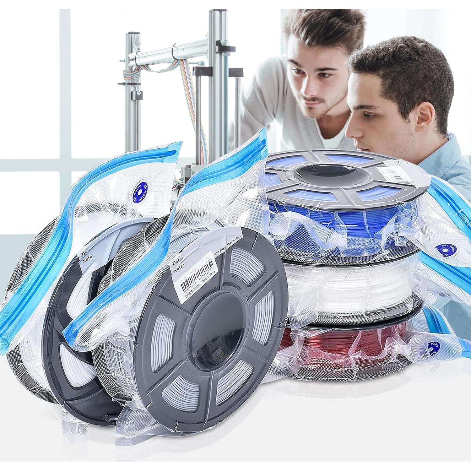 Kit de Bolsas de Almacenamiento al Vacío TIOPY 20 Pcs para Filamento 3D