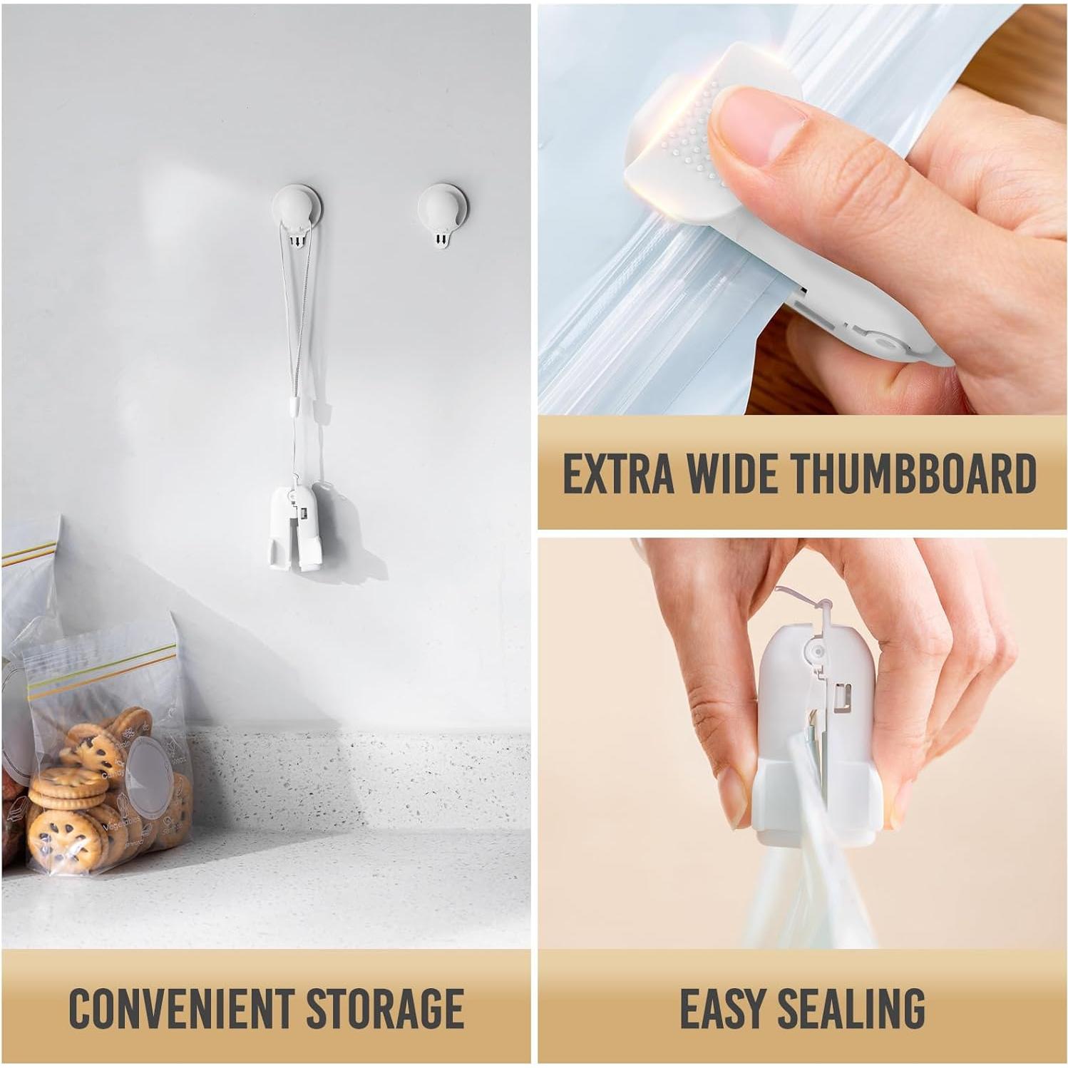 Clip de Sellado Deslizante TAILI para Bolsas de Almacenamiento