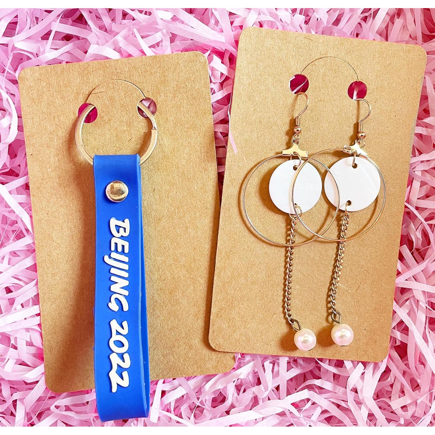 120 Tarjetas de Exhibición para Llaveros SHOLIFAS 7x12 cm