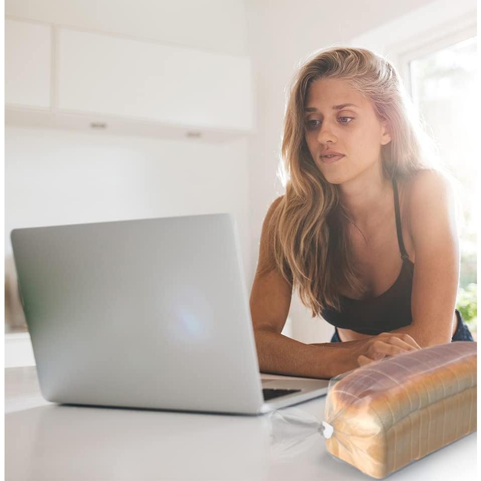 Clips de Pan Plástico Blanco MT Products 100 Unidades