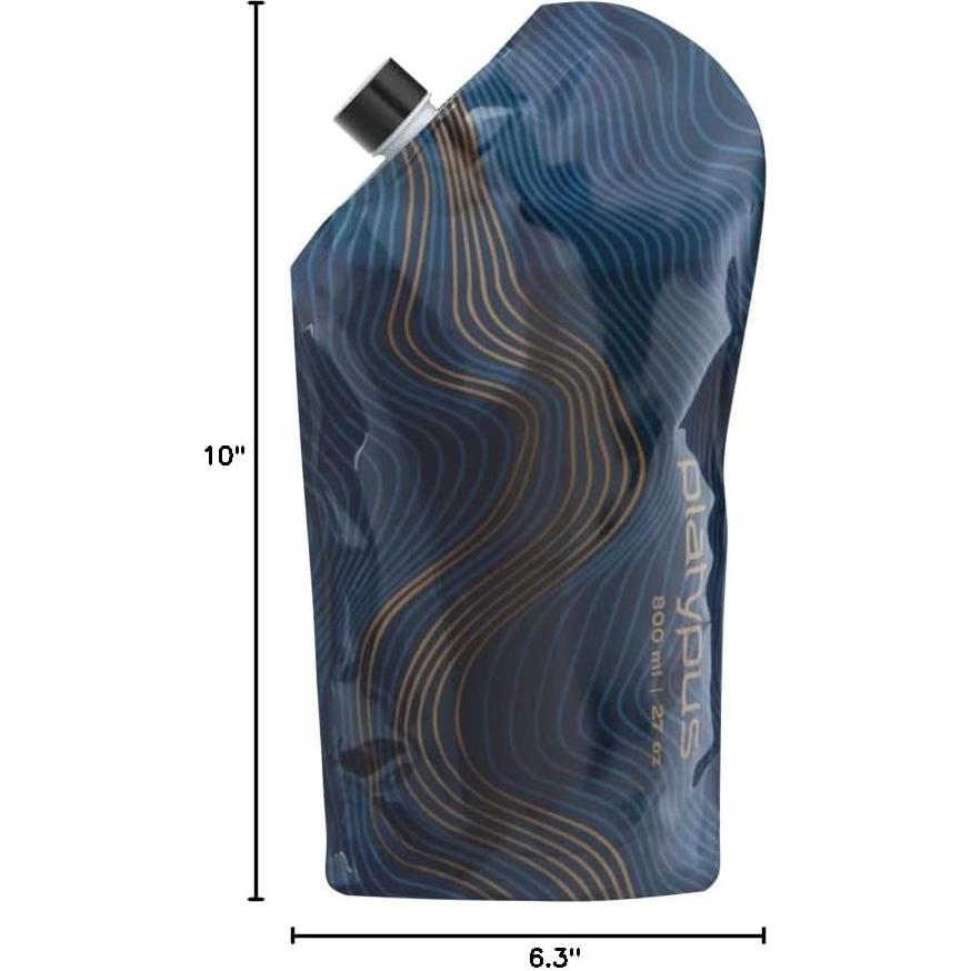 Botella de Vino Flexible Platypus PlatyPreserve 800ml Azul