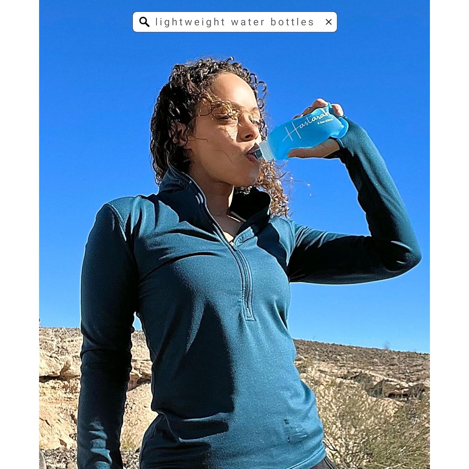 Botella de Agua Colapsable Hastarah 250ml - Paquete Doble