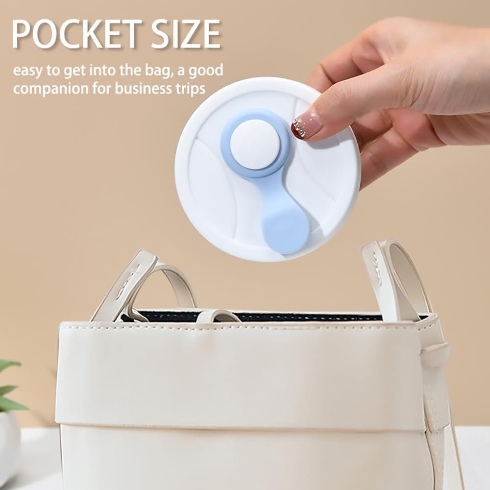 Taza de Camping Plegable UNNESTAR 450ml Gris con Popote