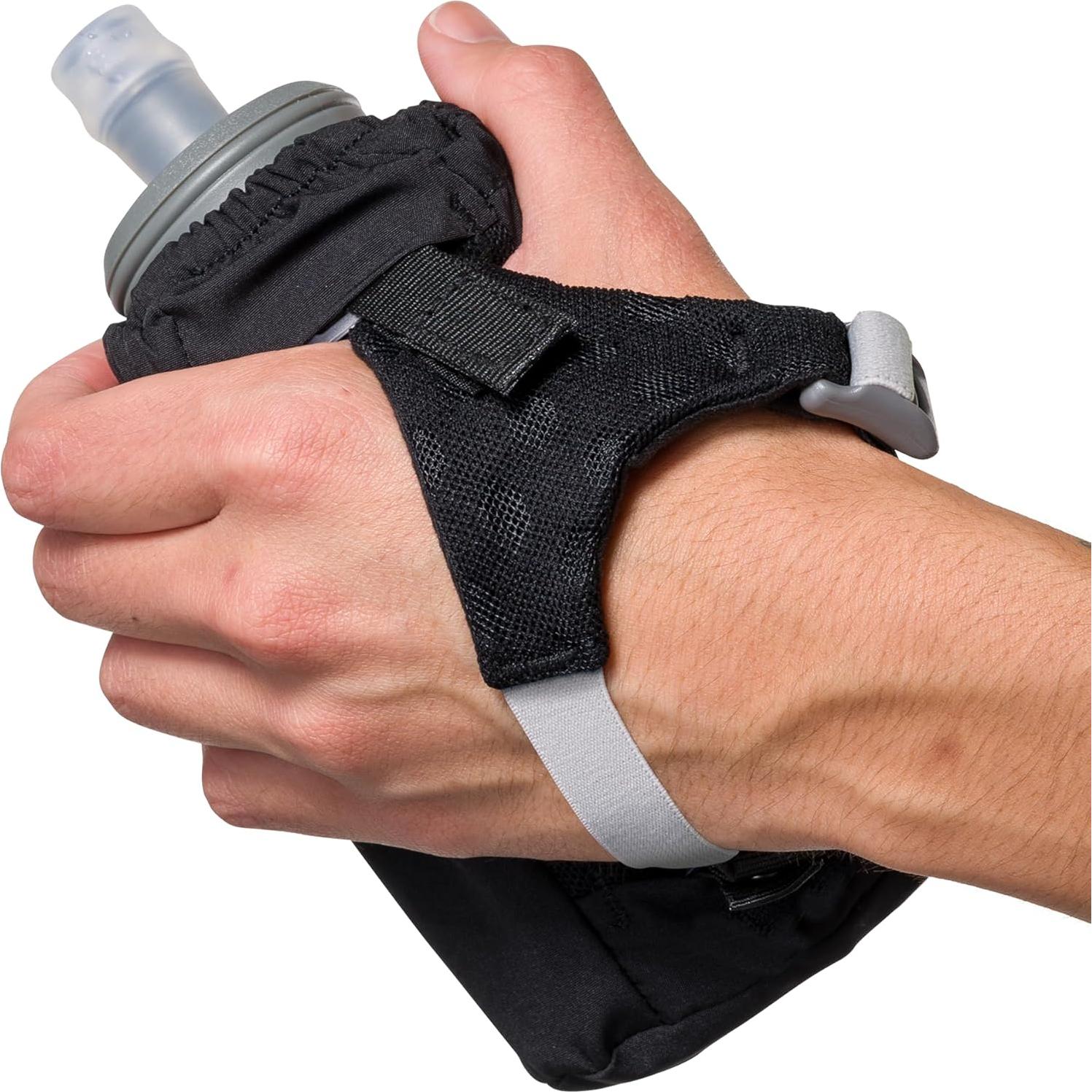 Botella Suave Nathan Pinnacle 532 mL Negra Colapsable