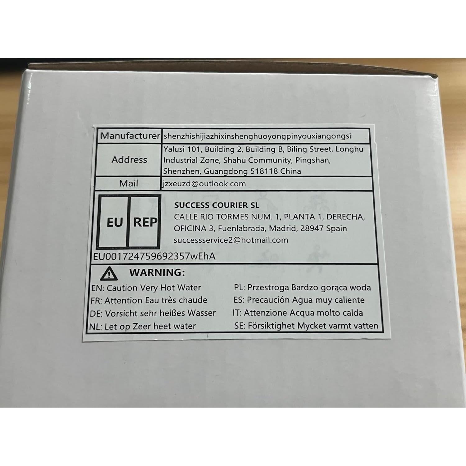 Botella de Agua Plegable WEMEET 500ml Libre de BPA - 2 Paquetes