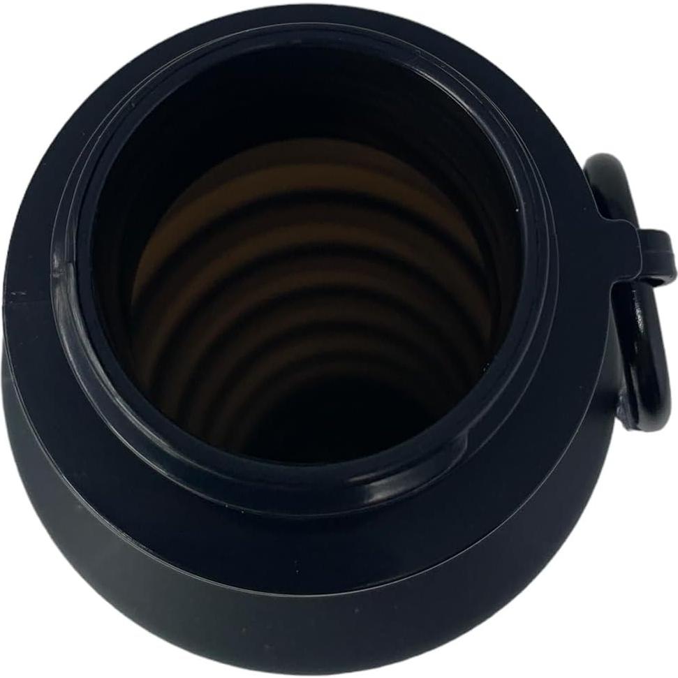 Botella de Agua Plegable Fieldcraft 220g Silicona Negra