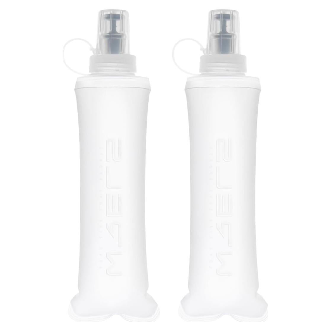 Botella de Agua Plegable WRELS 250ml - 2 Paquetes Blanca