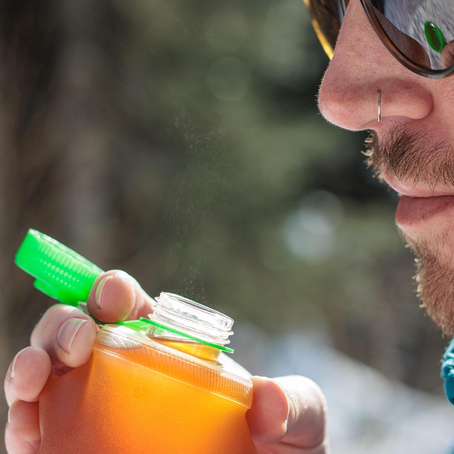 Botella Colapsable Cnoc Outdoors HydriamX 350ml Verde