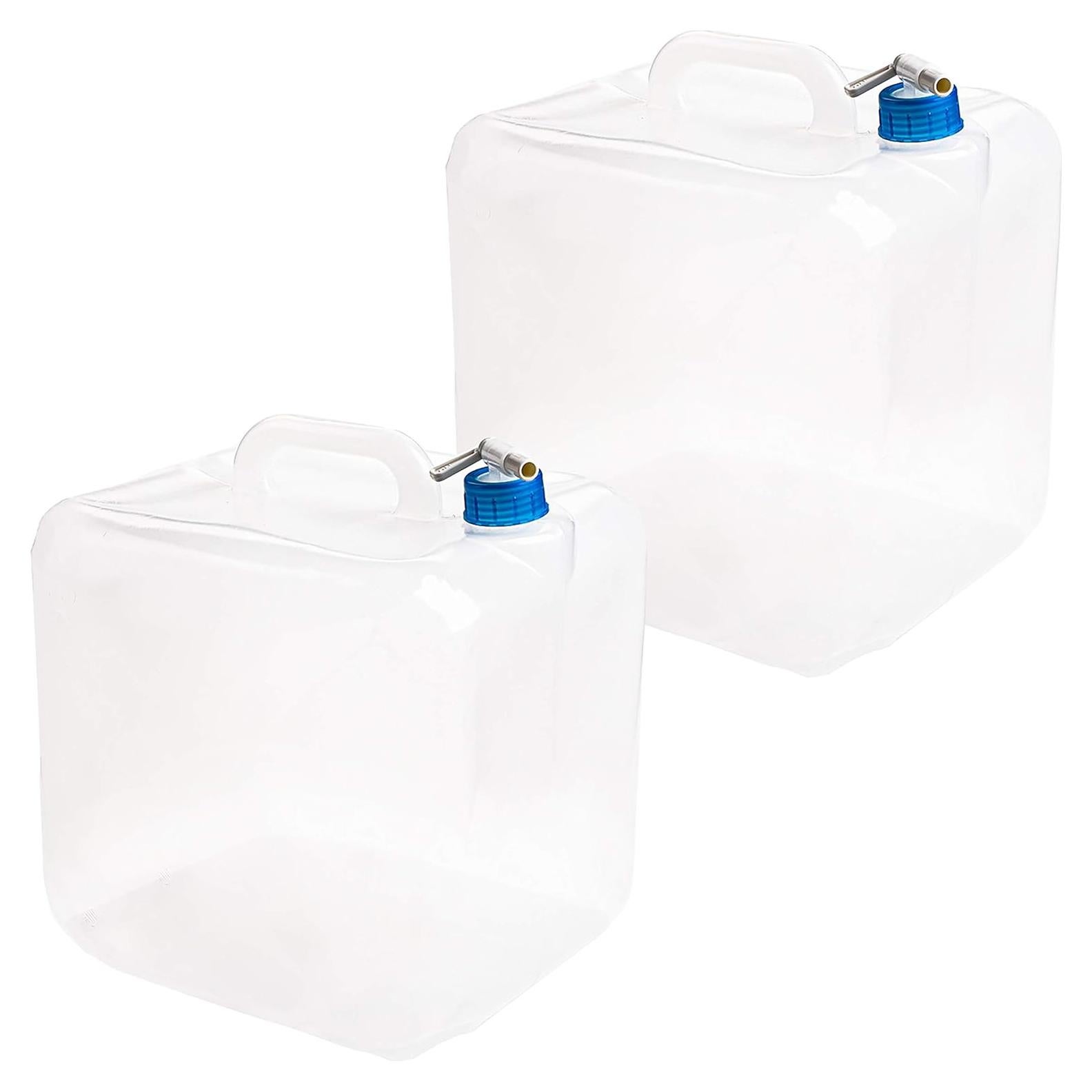 Cedilis 2 Contenedores de Agua Colapsables 20.1L con Grifo