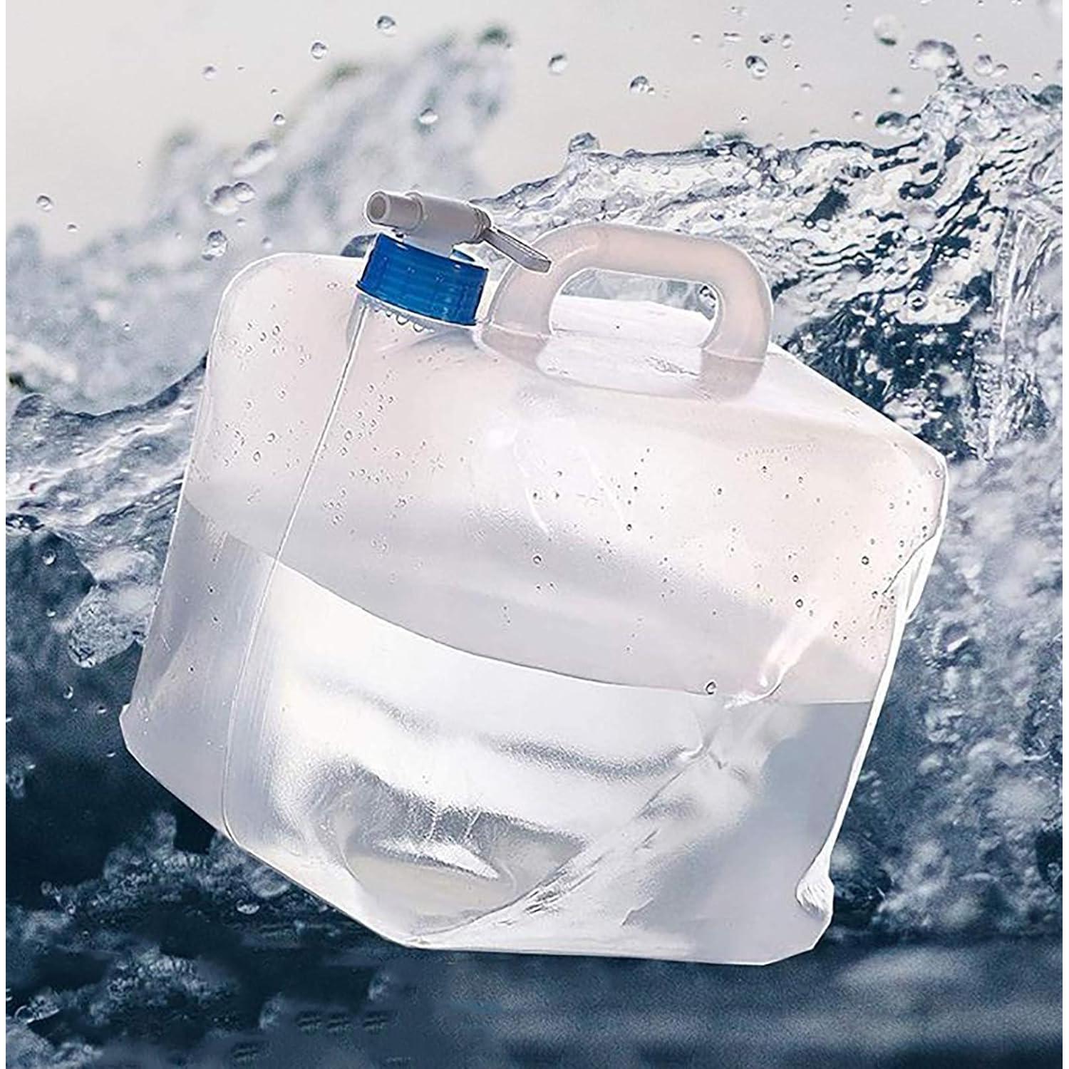 Cedilis 2 Contenedores de Agua Colapsables 20.1L con Grifo