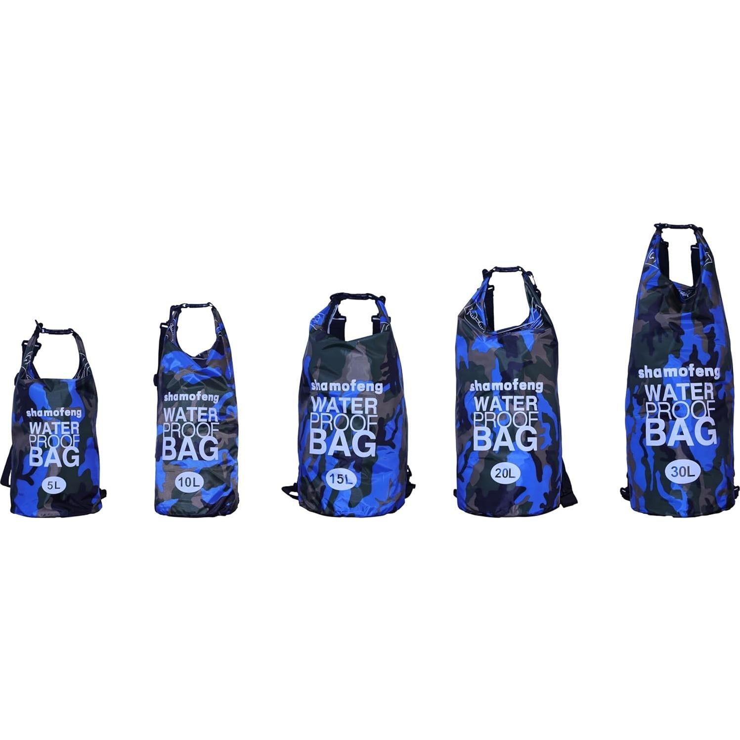 Bolsa Impermeable 10L Shamofeng con Accesorios para Aventura