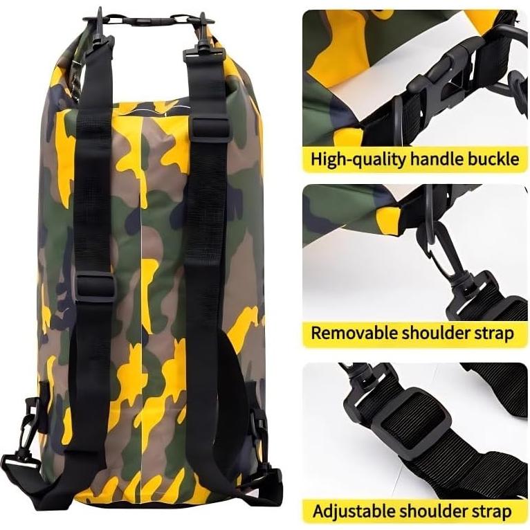 Bolsa Impermeable 10L Shamofeng con Accesorios para Aventura