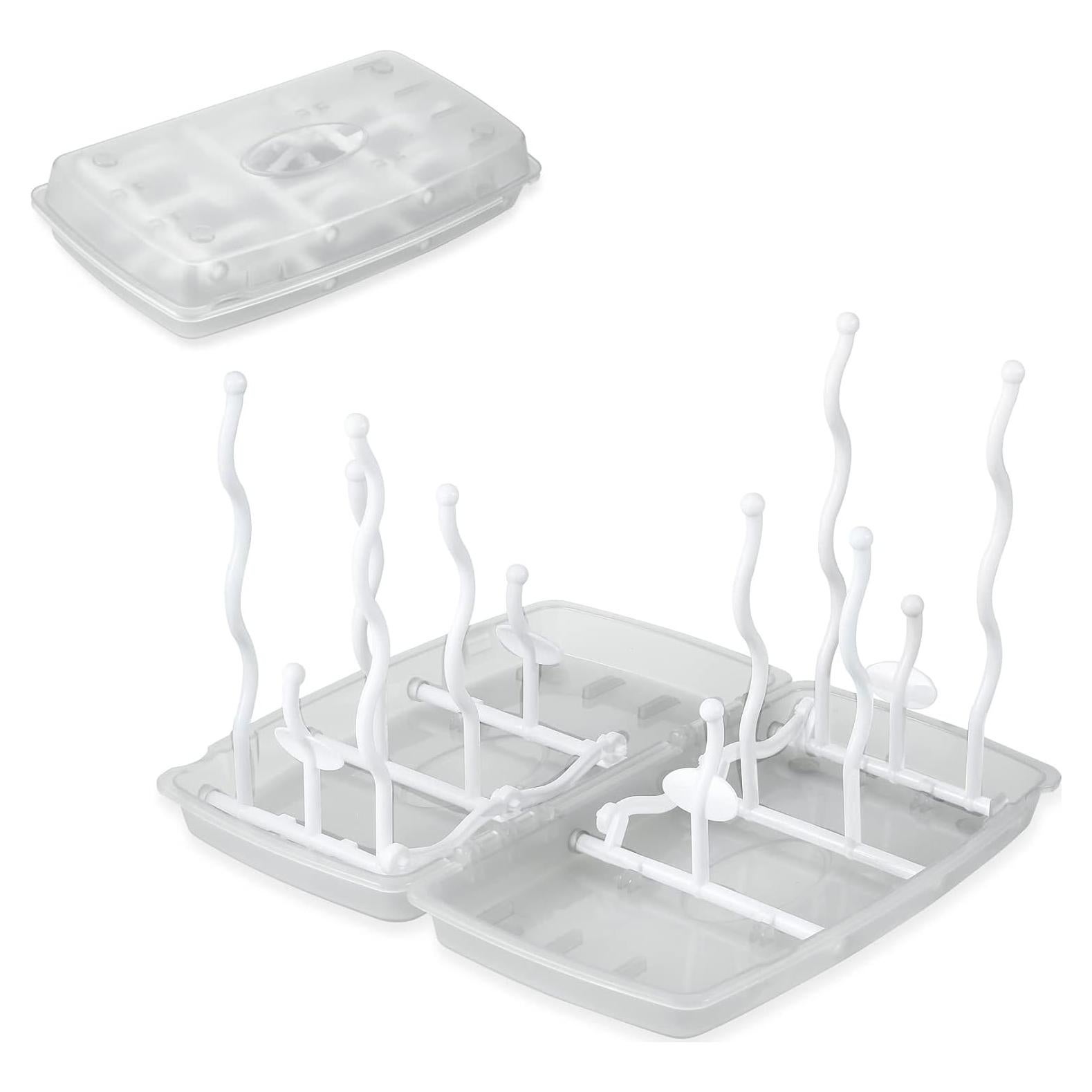 Soporte para Secado de Botellas de Bebé PandaEar Plegable 24.4x13.7 cm