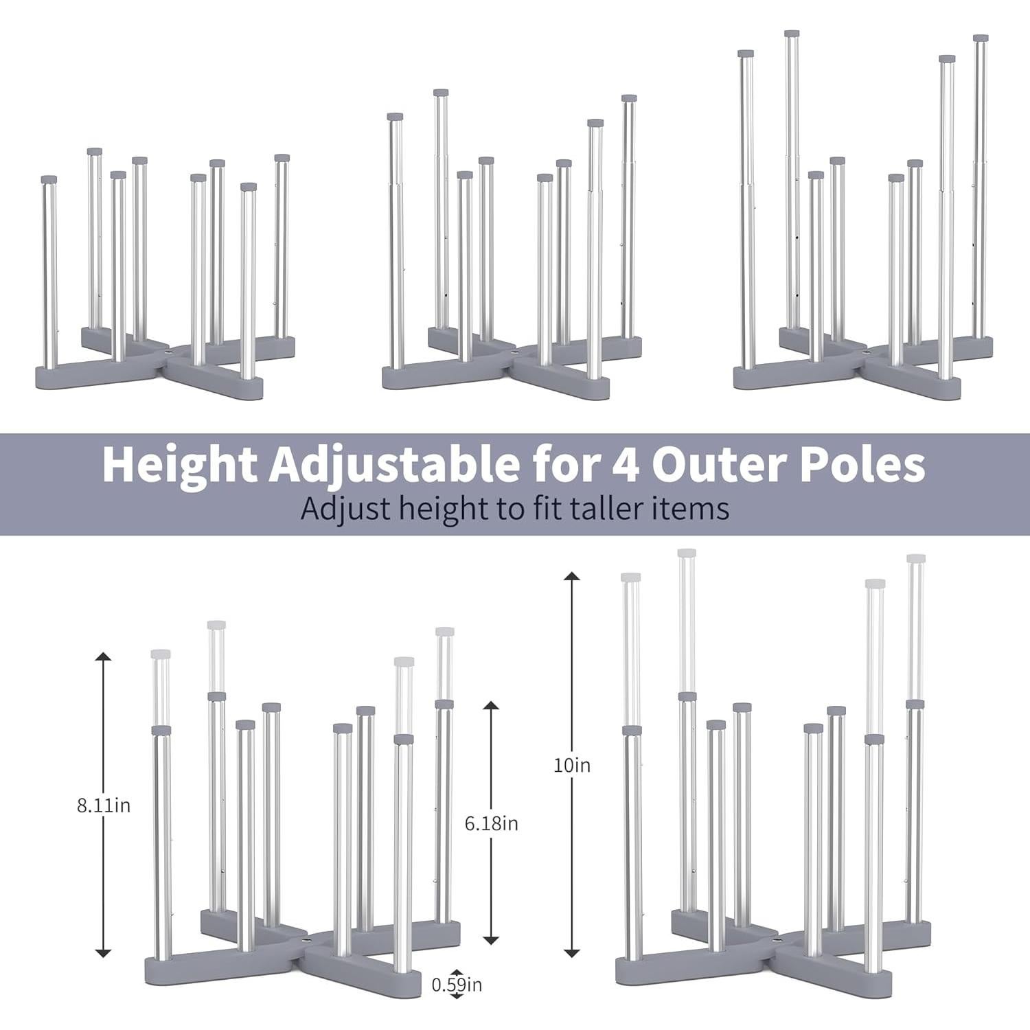 Soporte Plegable para Secar Biberones y Botellas VAEKUCEAN