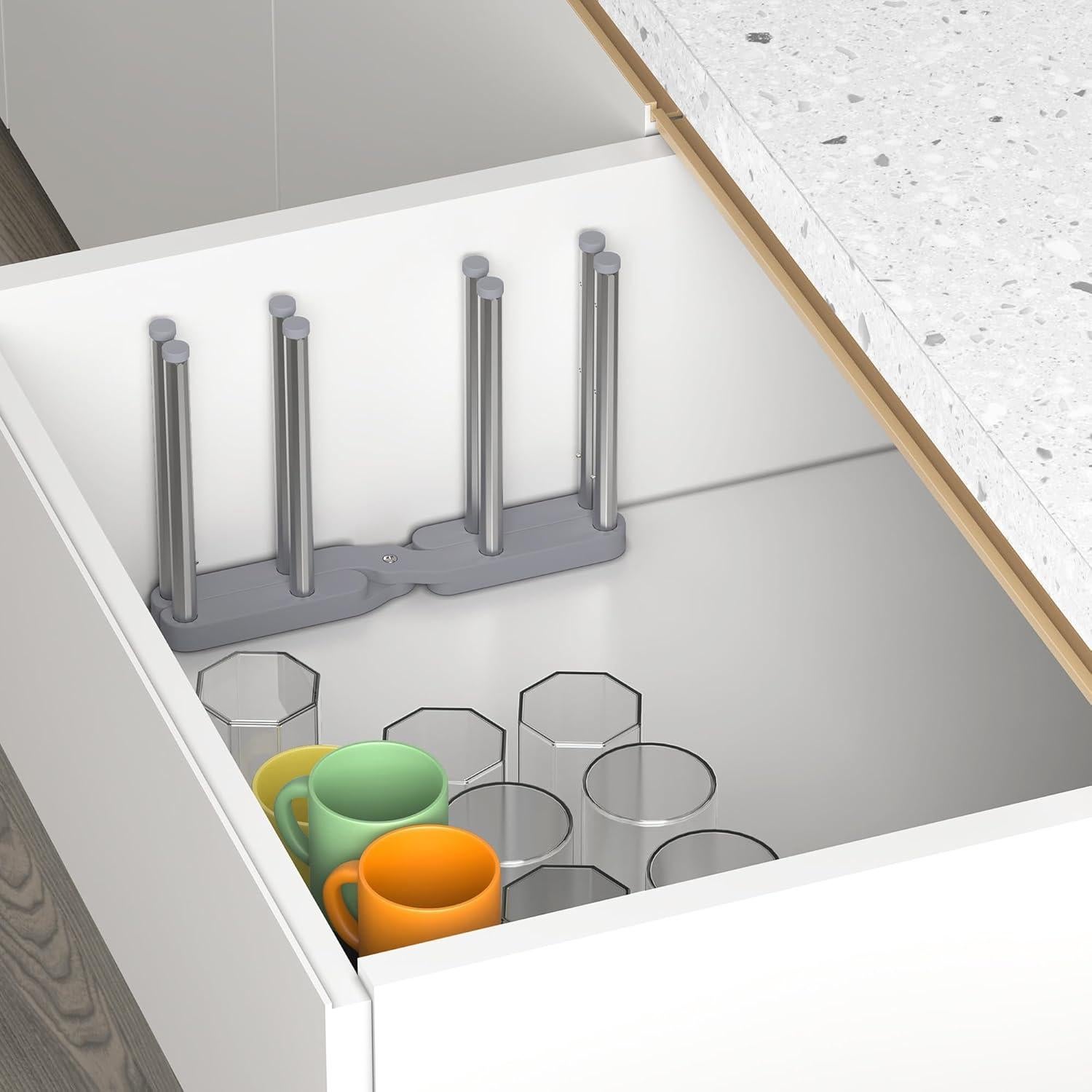 Soporte Plegable para Secar Biberones y Botellas VAEKUCEAN