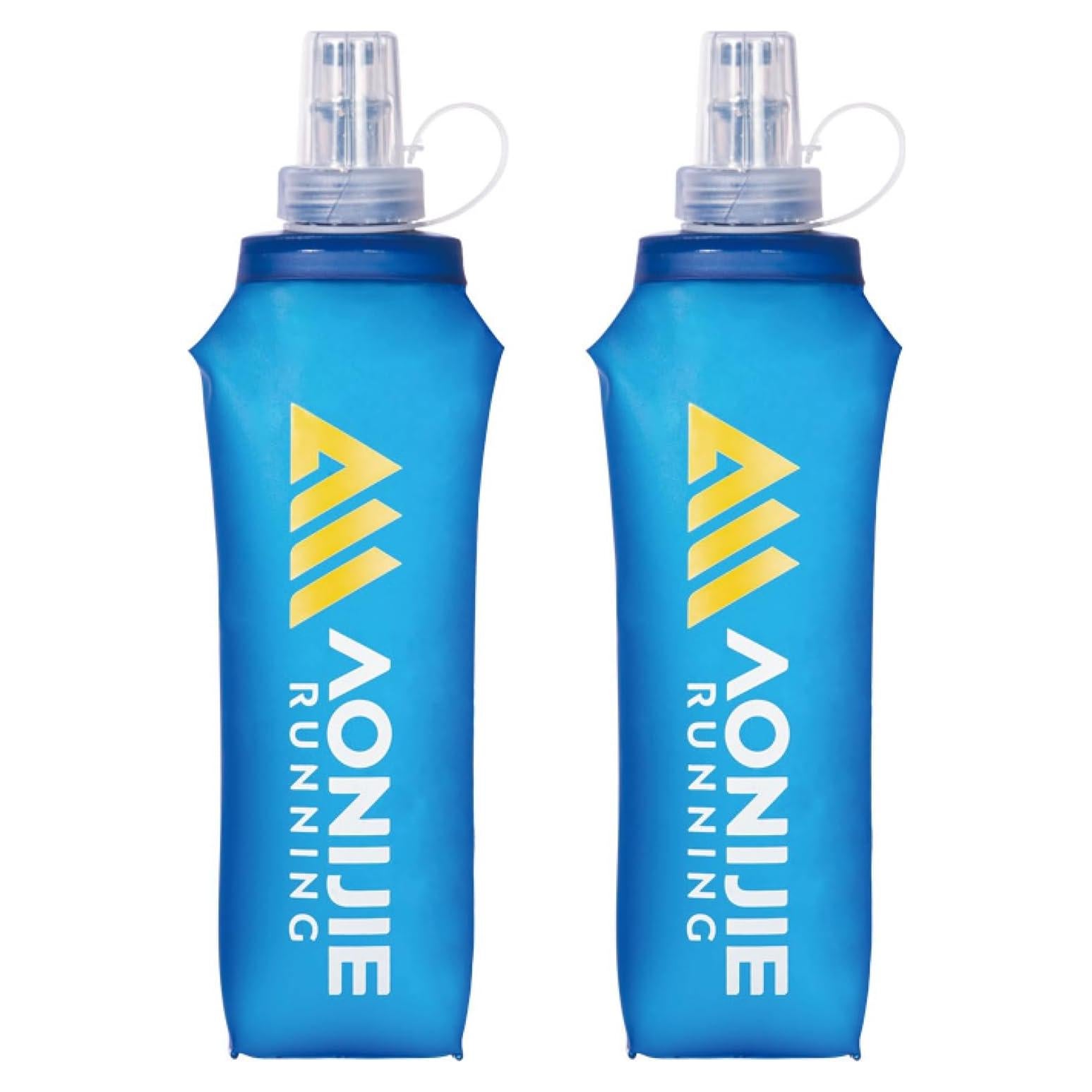 Botellas de Agua Colapsables TRIWONDER 500ml Paquete de 2