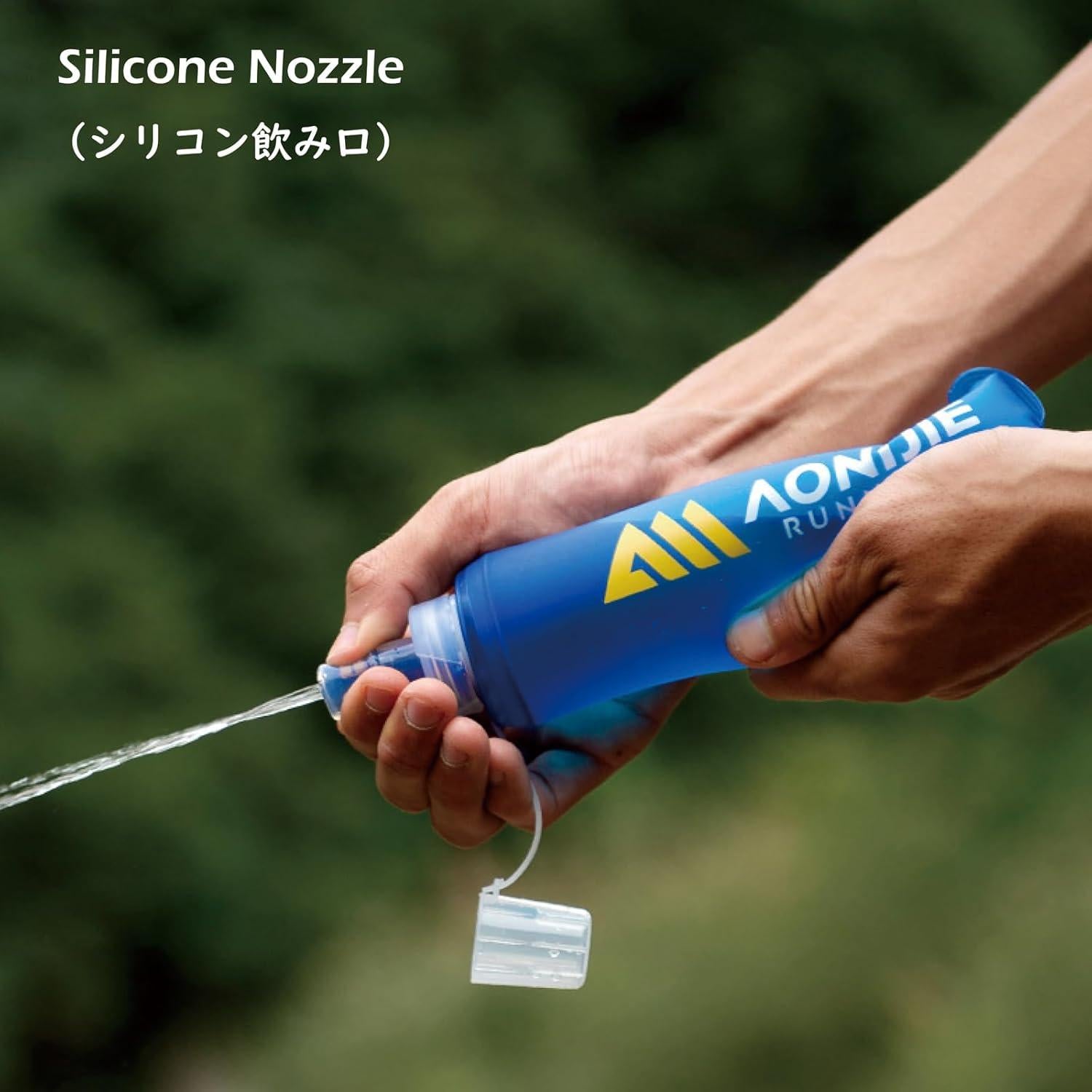 Botellas de Agua Colapsables TRIWONDER 500ml Paquete de 2