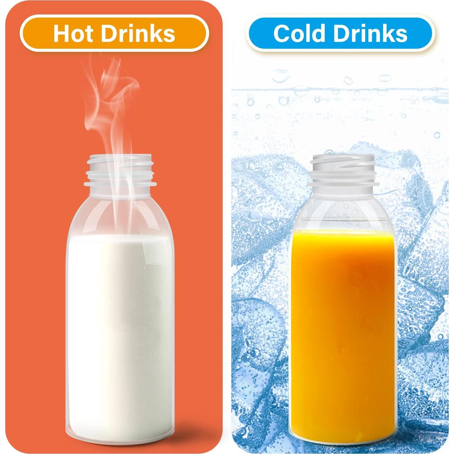 Botellas Reutilizables EONJOE 16oz PP5 A Prueba de Lavavajillas