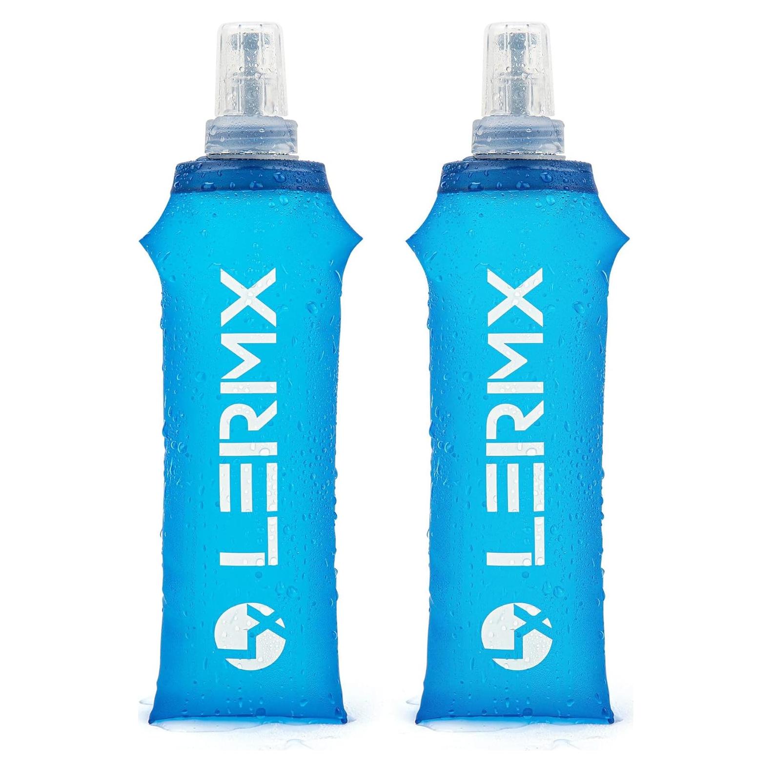 Botella de Agua Plegable LERMX 500ml 2PCS Libre de BPA