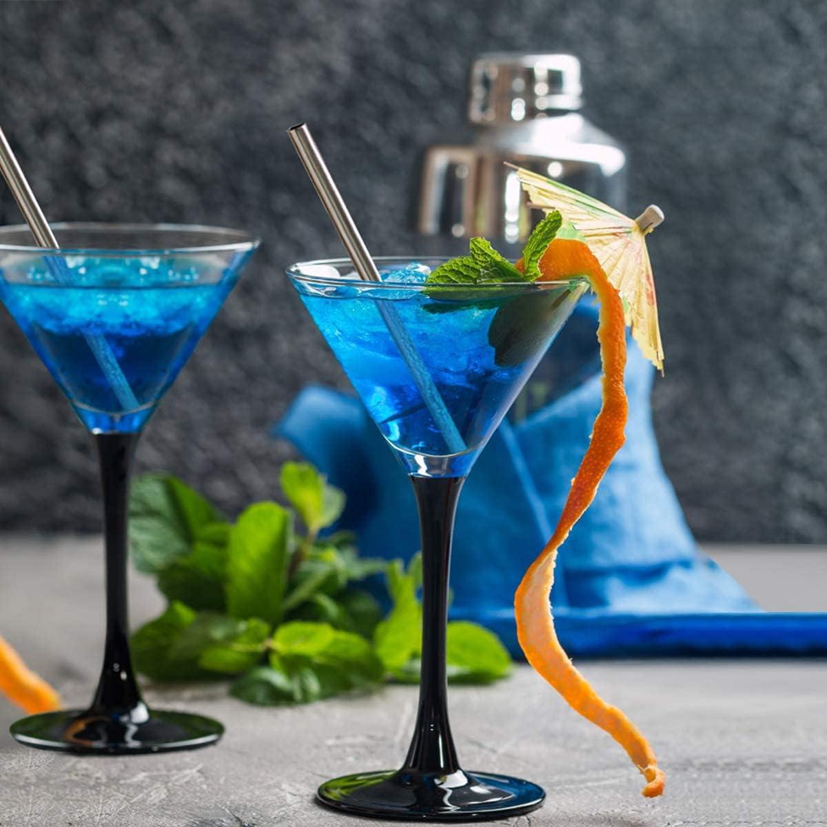 Pajitas Reutilizables de Acero Inoxidable Teivio 12 Unidades 12.7 cm Plata