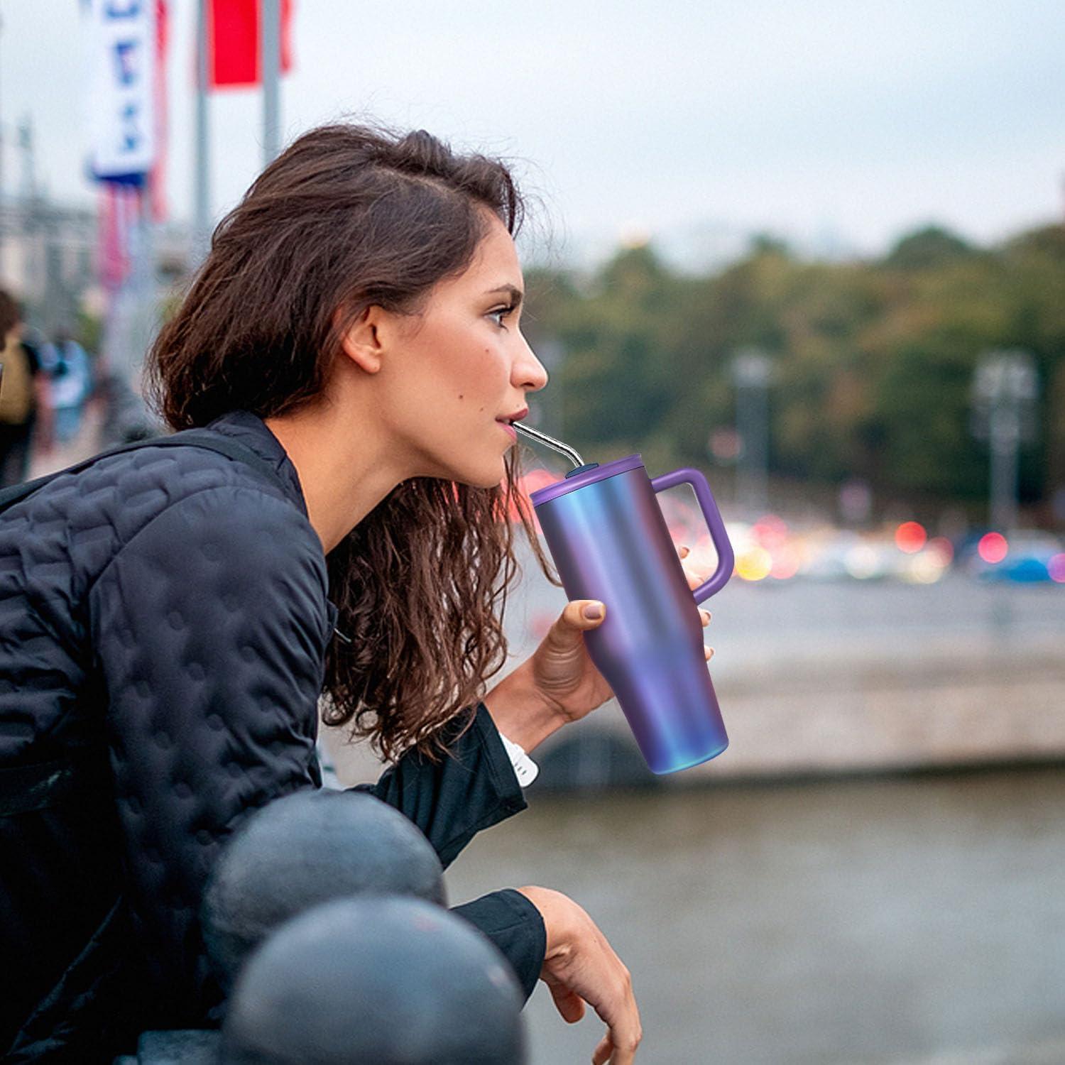 Popotes de Metal Reutilizables GoPlacs 30 cm - 6 Unidades