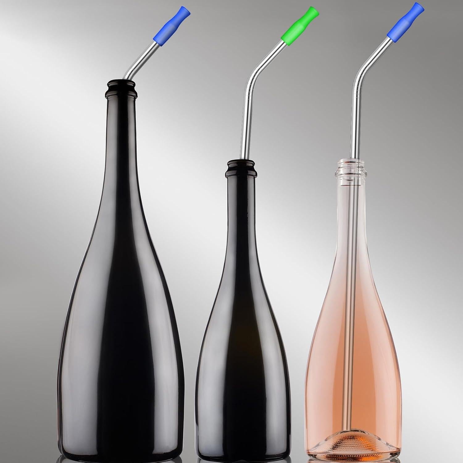 Pajillas de Acero Inoxidable Patelai 35 cm Reutilizables 10 Pzas