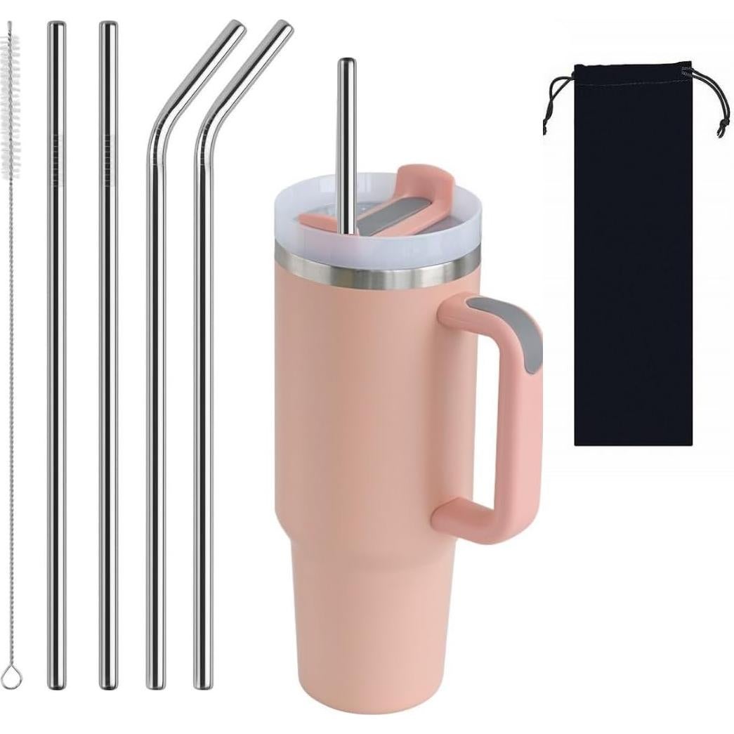 Popotes Metálicos Reutilizables Mato London 10mm x 315mm - 5 Unidades