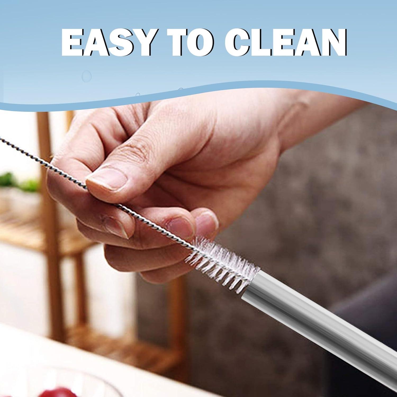 Popotes de Acero Inoxidable Taladad para Owala 40oz - 6 Piezas